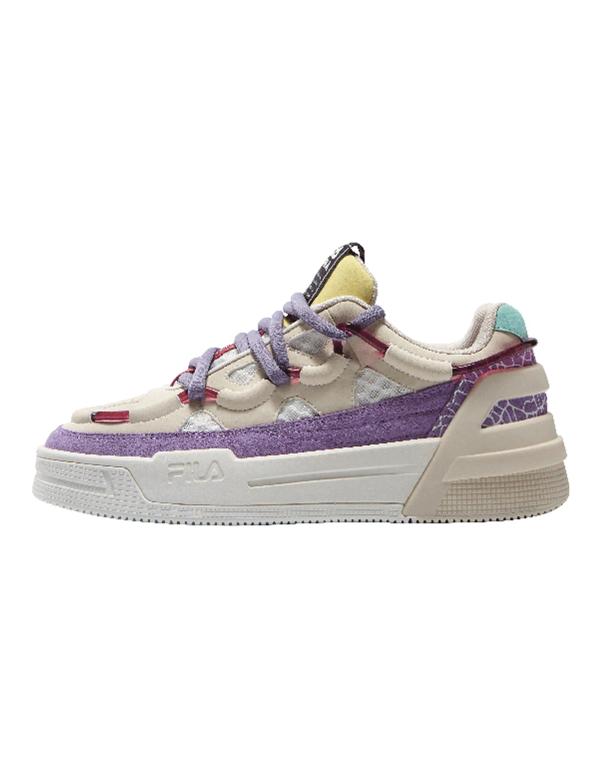 FILA Salto Low Top White/Purple Women's