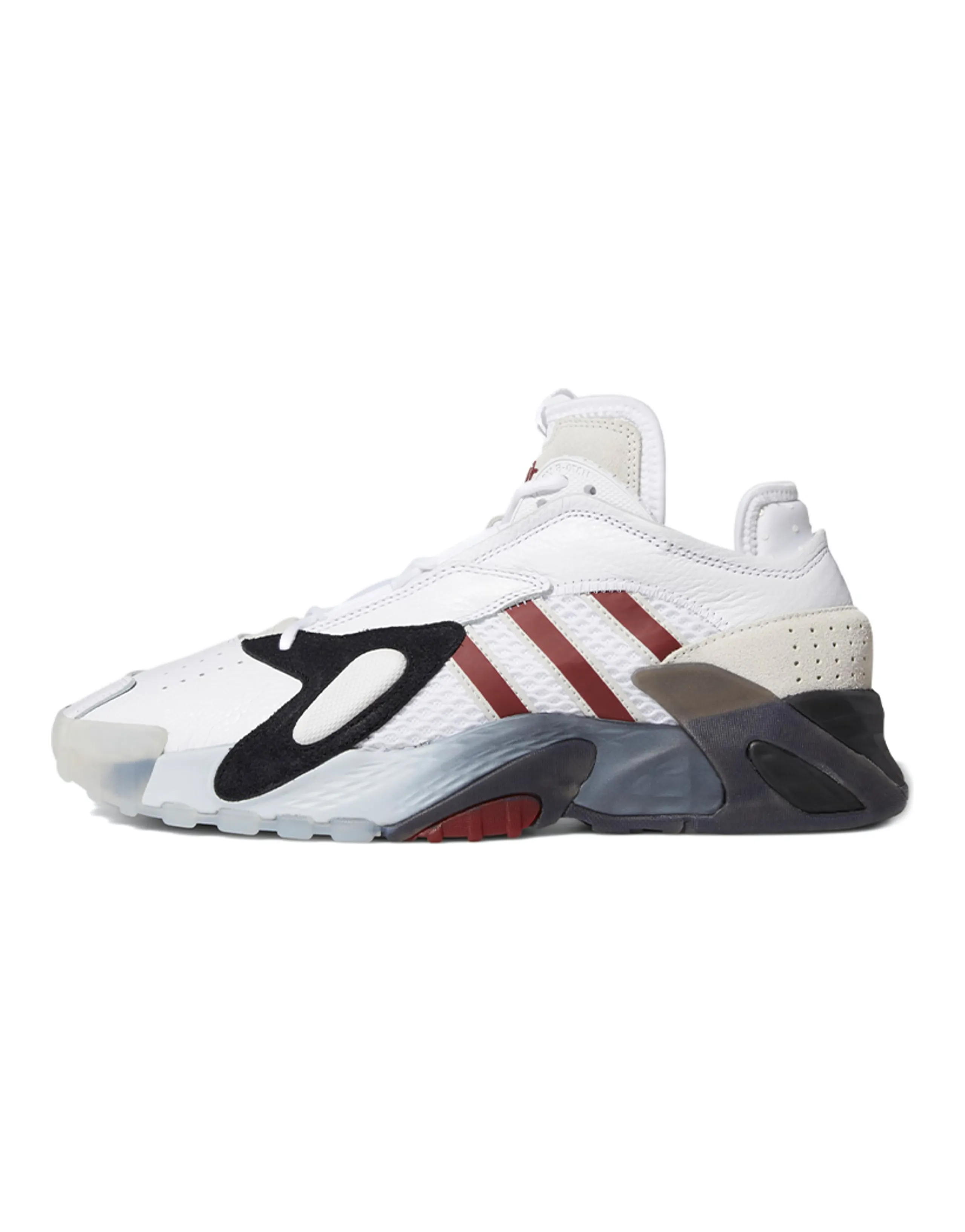 Adidas Originals Streetball Cloud White Collegiate Burgundy