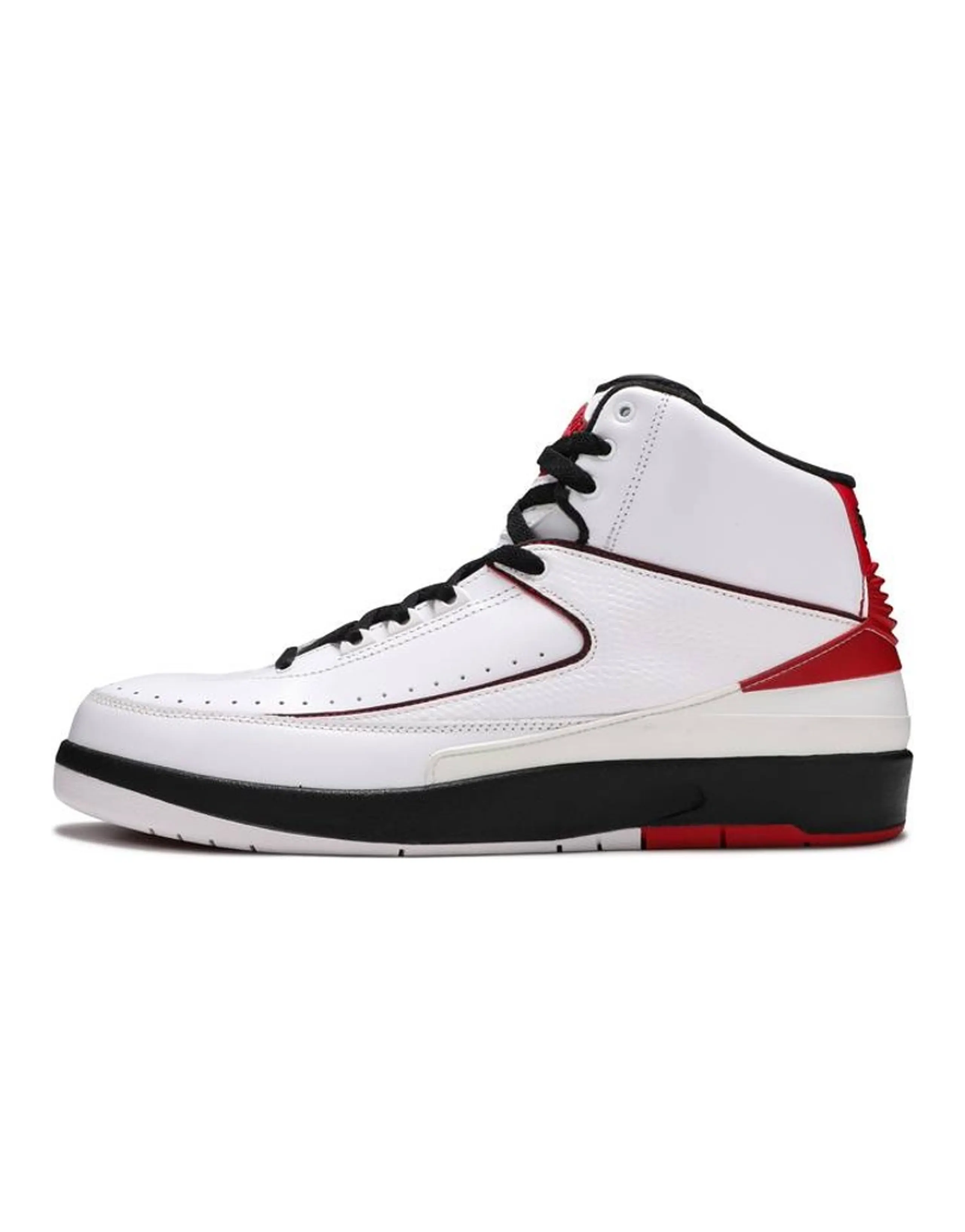 JORDAN 2 Retro Qf White Varsity Red 2010