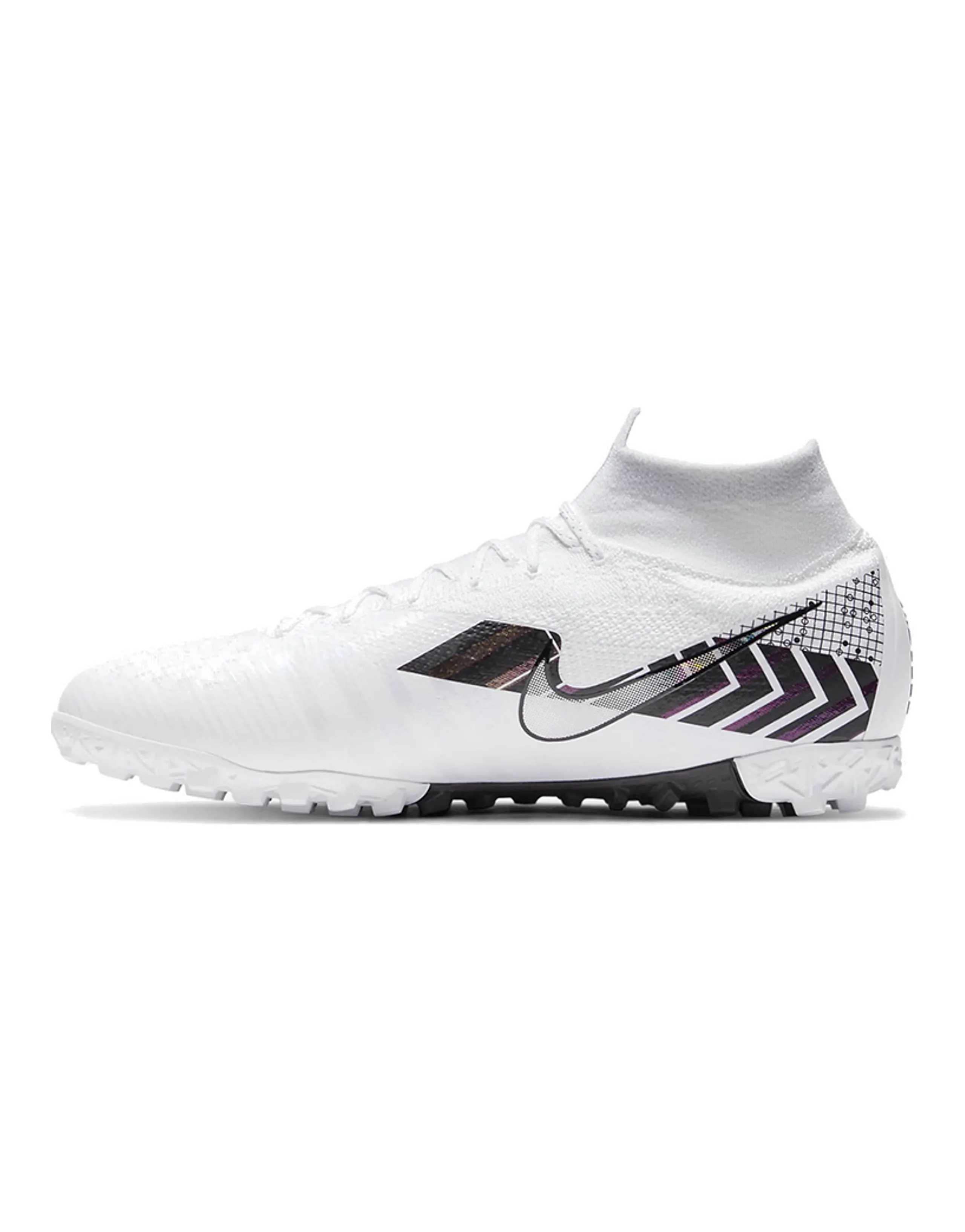 Nike Superfly 7 Elite MDS TF Turf White
