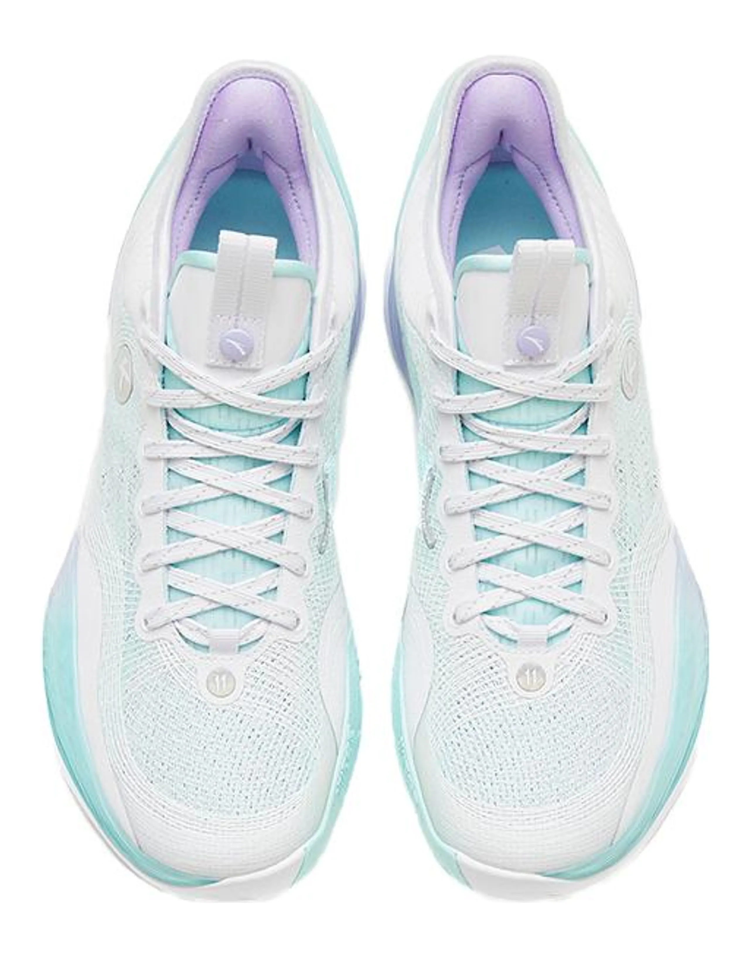 ANTA Three point Rain1.0 Basketball Shoes Men's Low top White/Green
