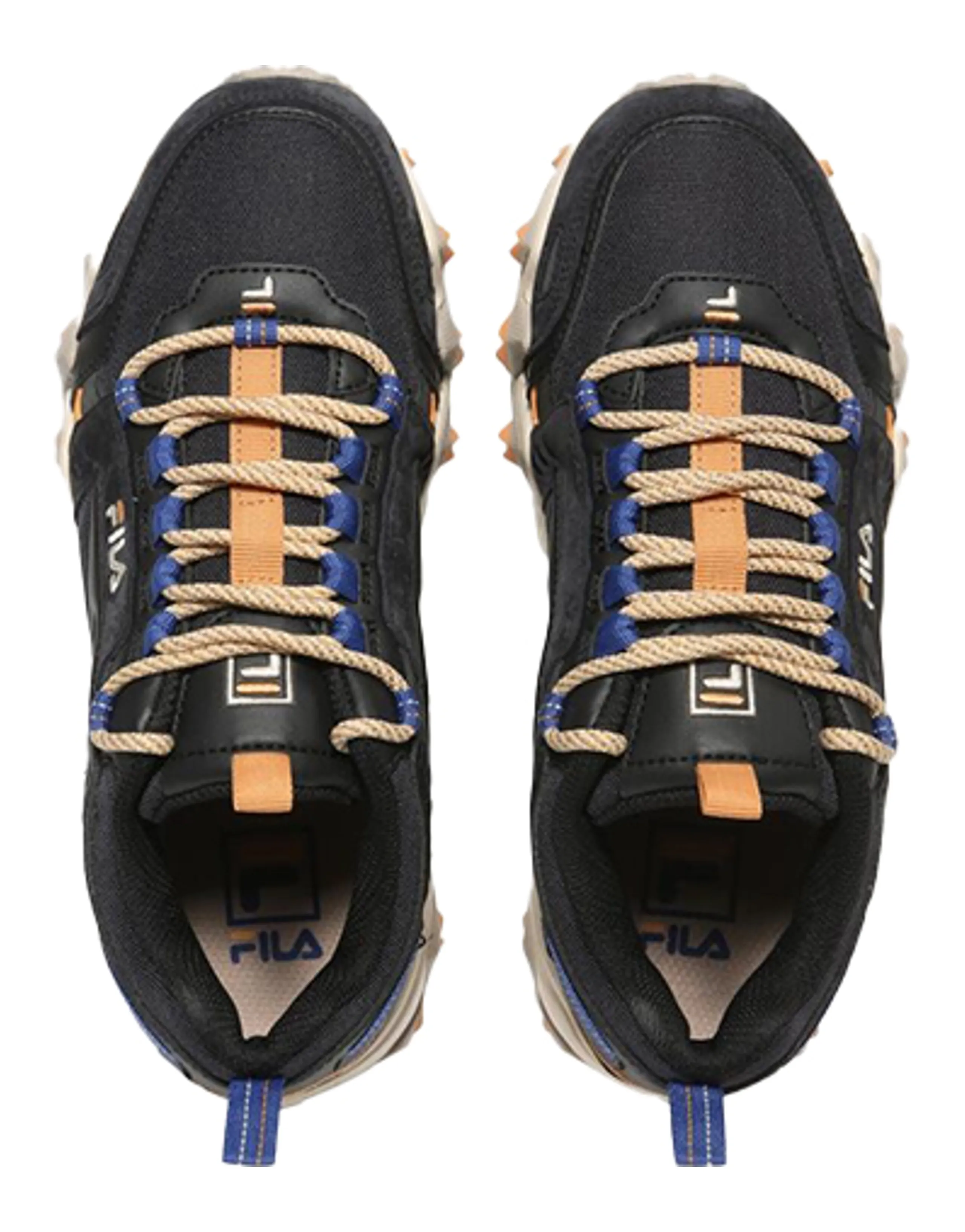 FILA Oakment Tr Low Top Running Shoes Black/Blue