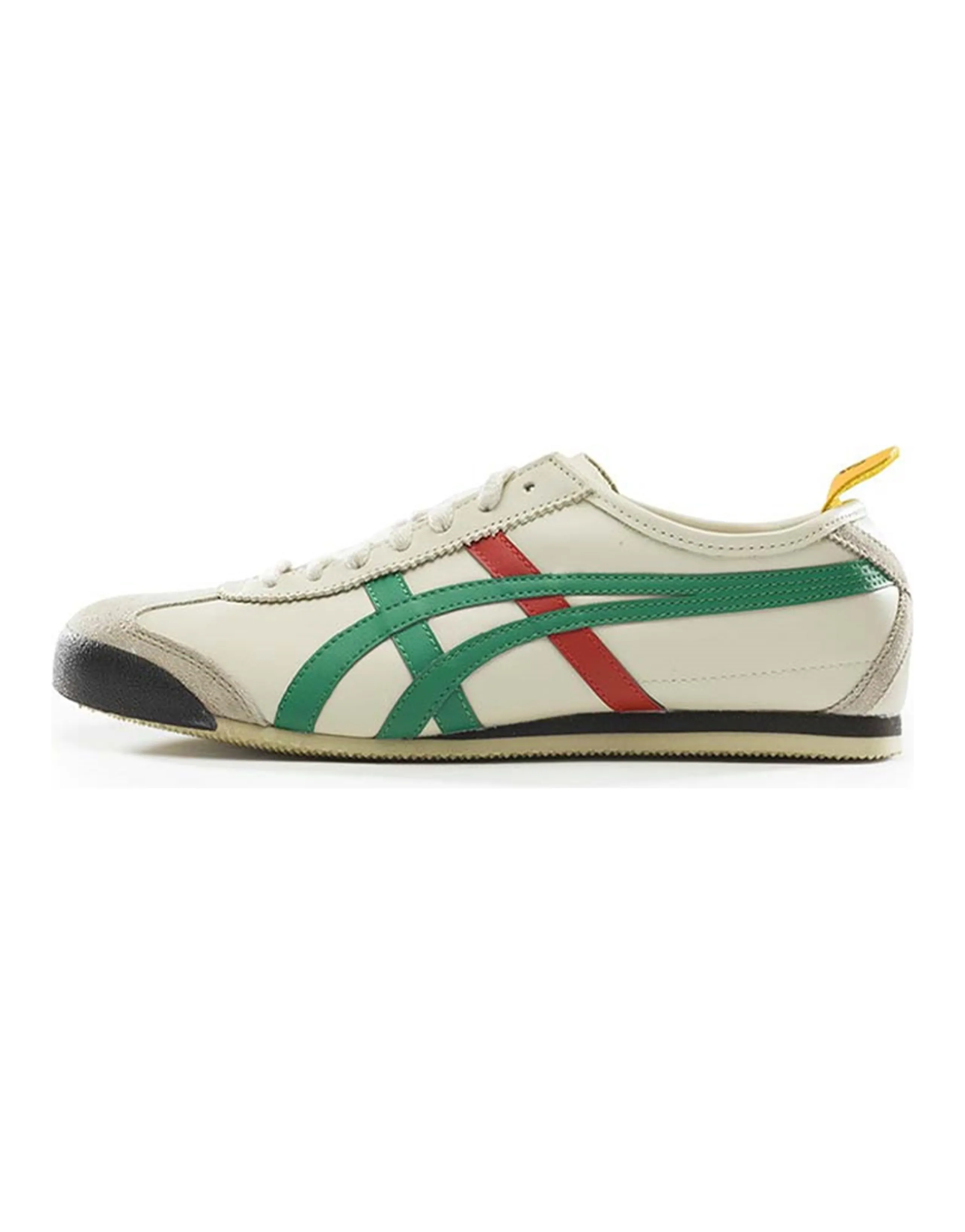 Onitsuka Tiger MEXICO 66 Comfort Lightweight Low-Top Casual Shoes Unisex Cream Green