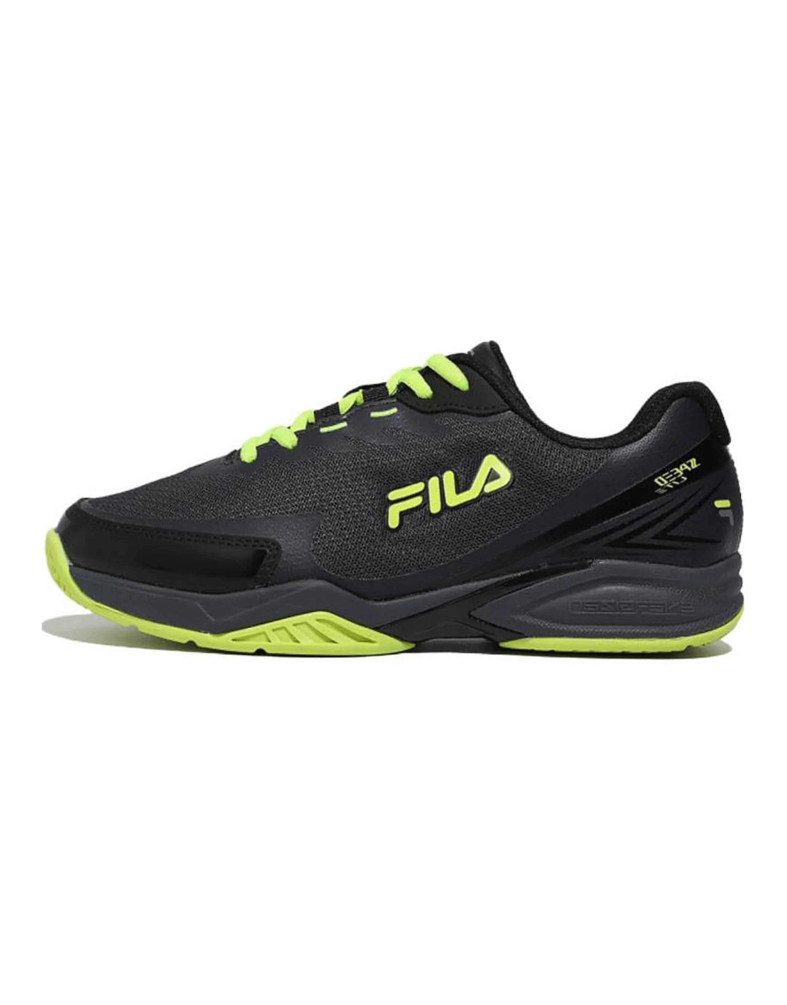 FILA Advantage T7 Cushioning Slip Resistant Low Top Tennis Shoes Unisex Black Green Korean Style