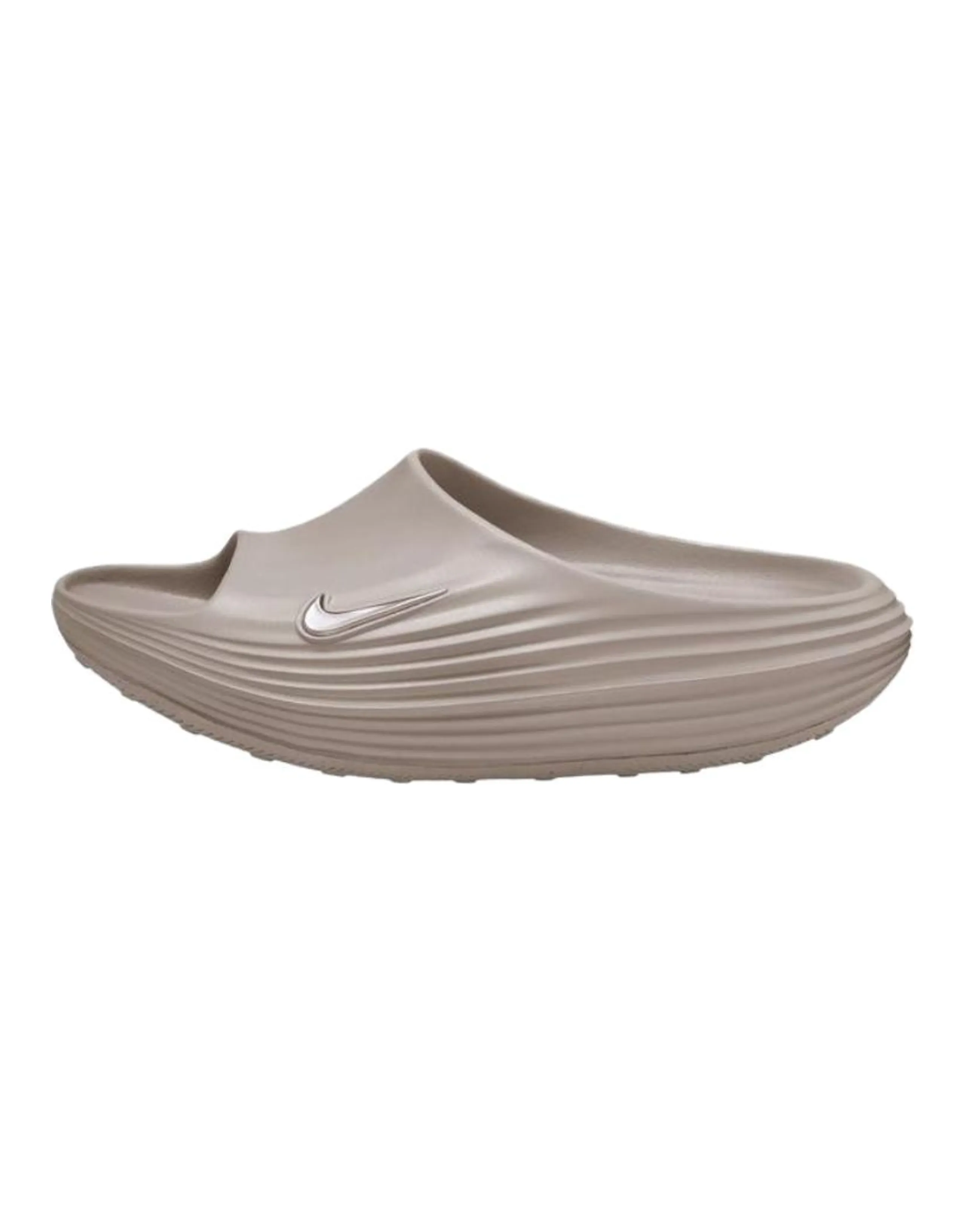 Nike ReactX Rejuven8 SLIDE Comfortable Durable One-Strap Slides Men's Light Khaki