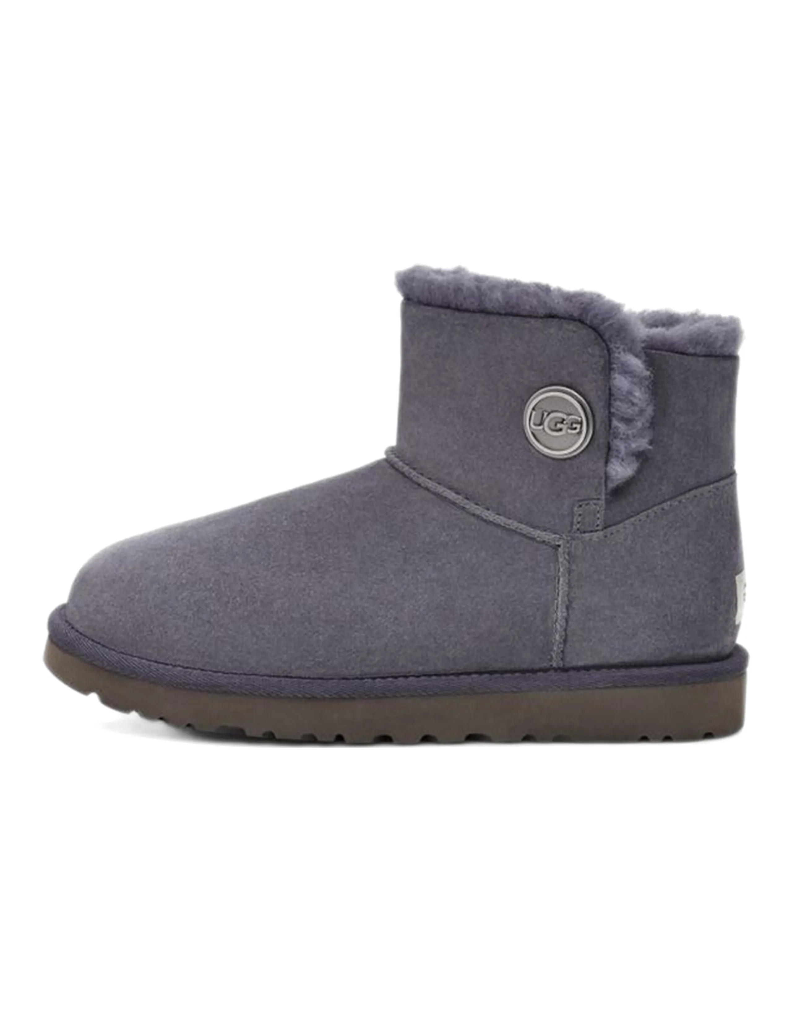 UGG Mini Bailey Snaps 'Purple Grey' Women's