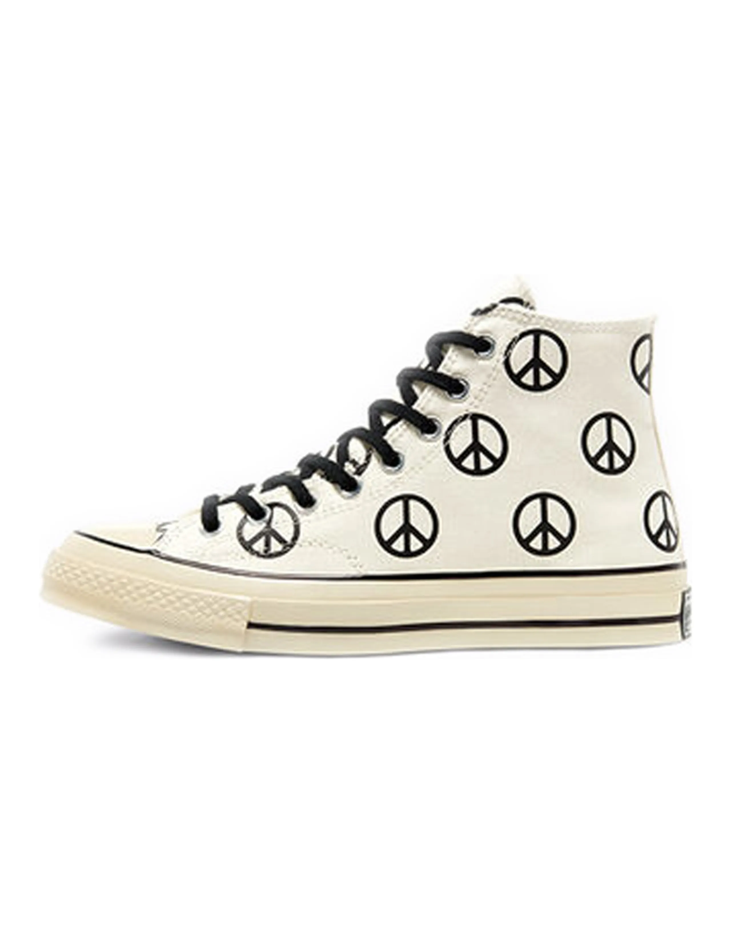 Converse Chuck Taylor All Star 70 Hi Unleash Peace Egret Black