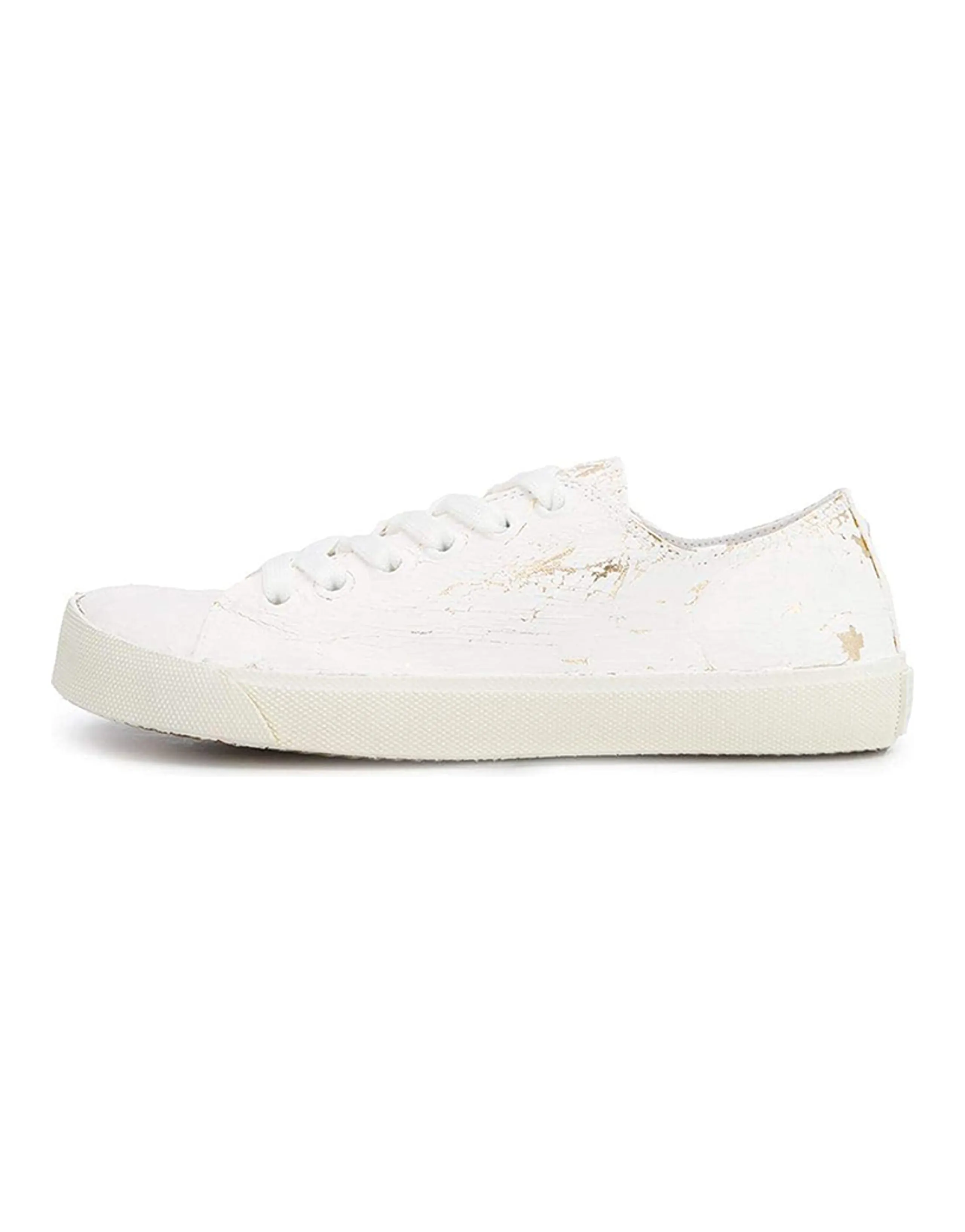 Maison Margiela Tabi Stylish Skateboarding Shoes Women's White Distressed Style