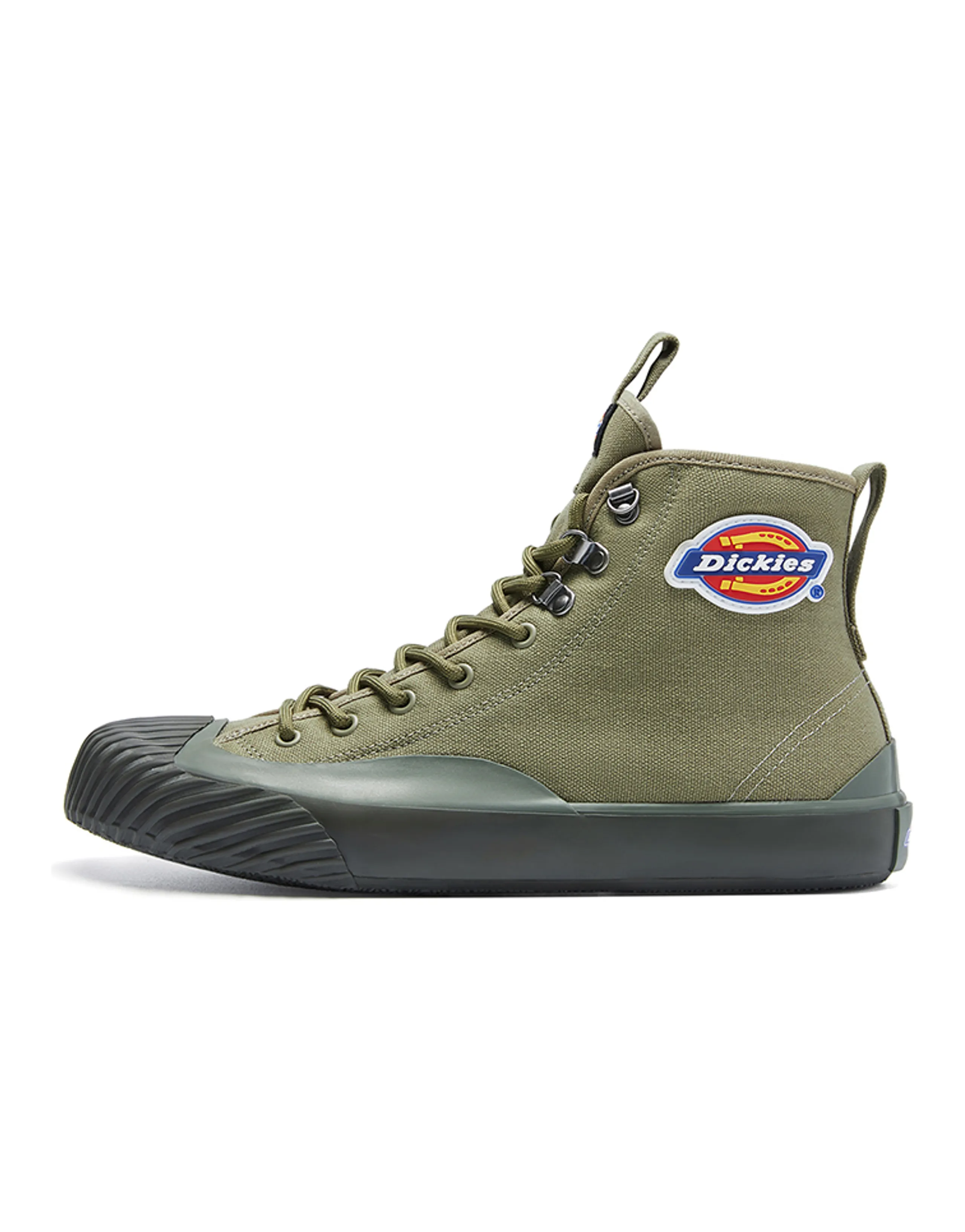 Dickies Canvas Shoes Men High-Top Army Green