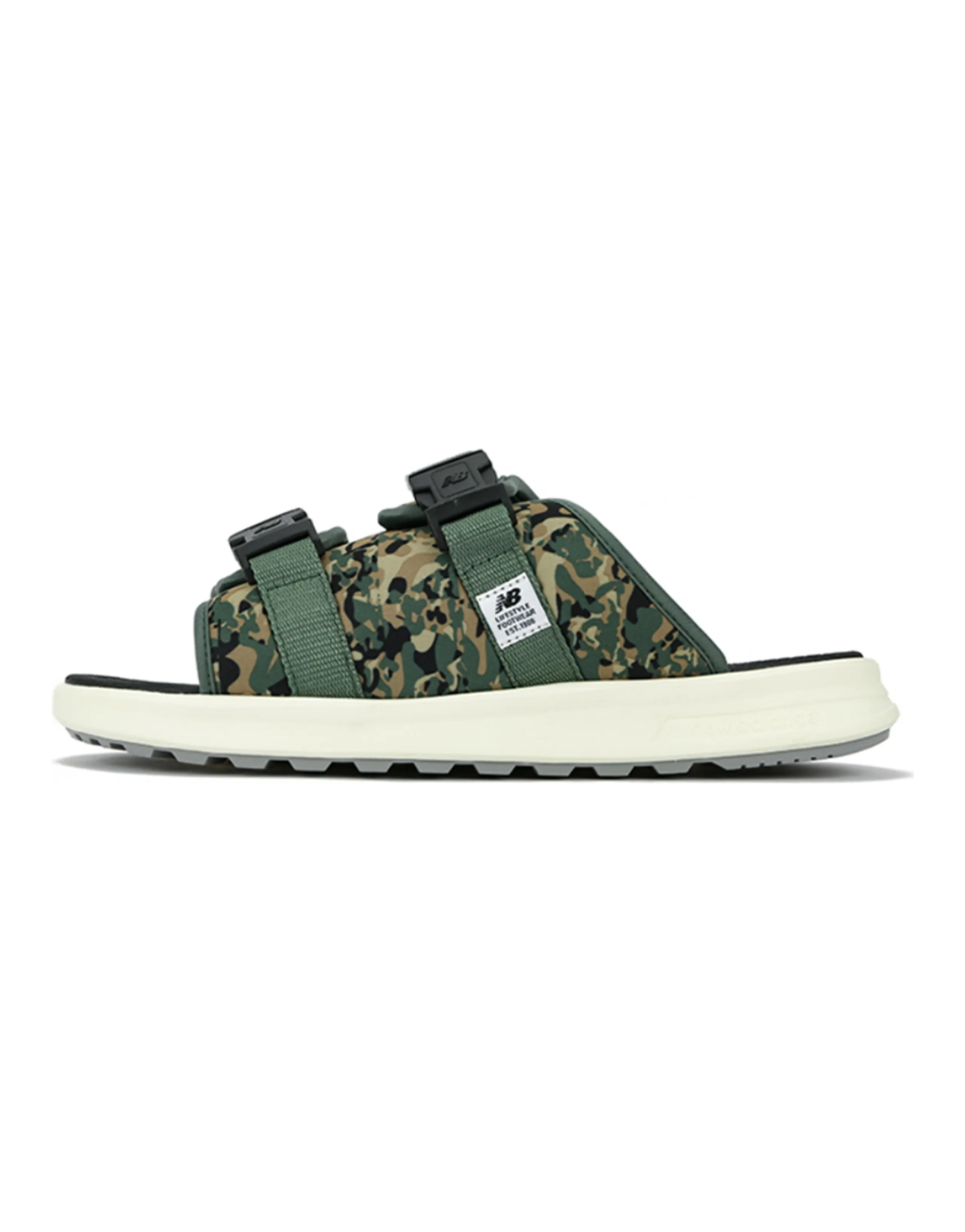 New Balance 330 Series Green Camouflage Slippers