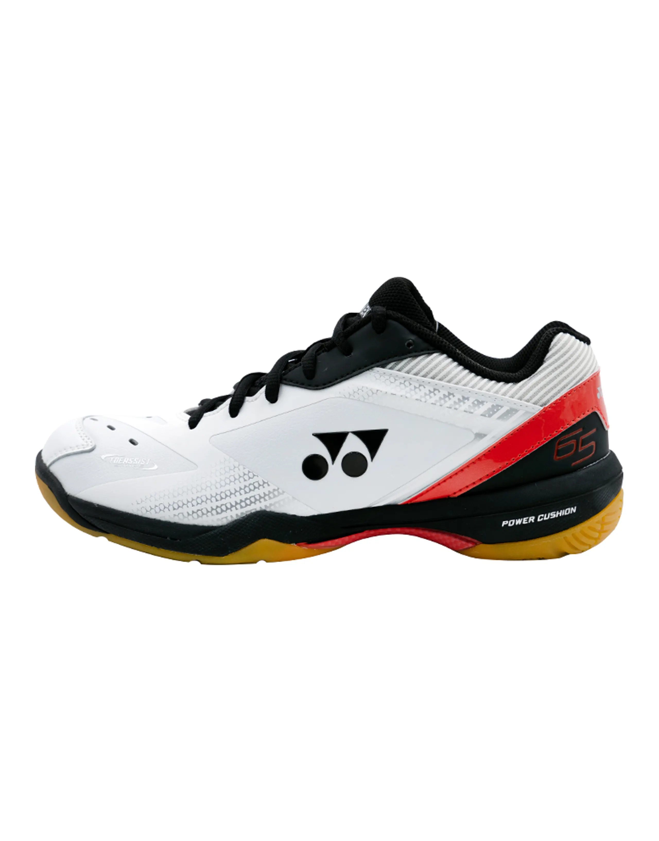 YONEX Power Cushion Low-Top Badminton Shoes Men's White Red