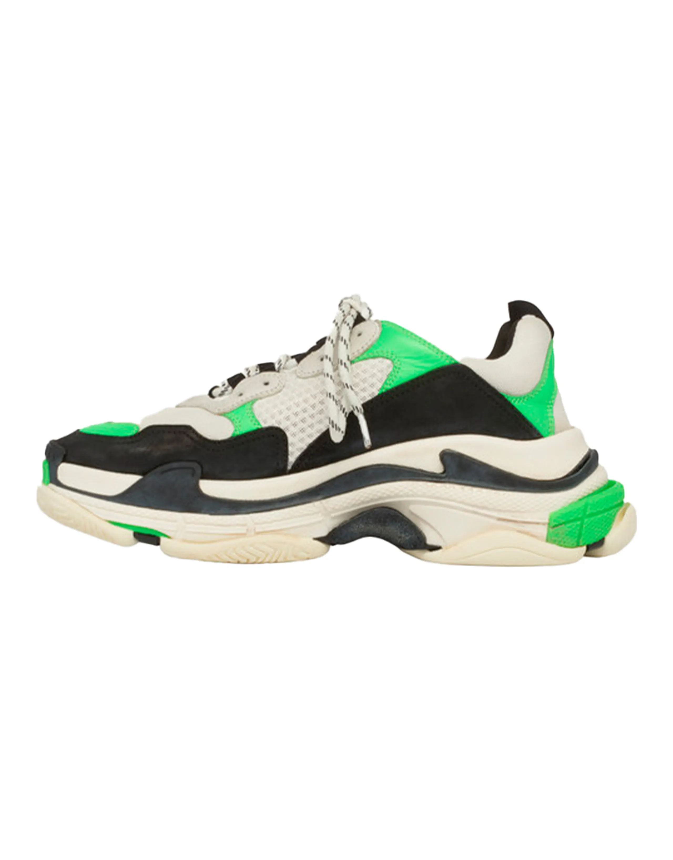 Balenciaga Triple S Green Black
