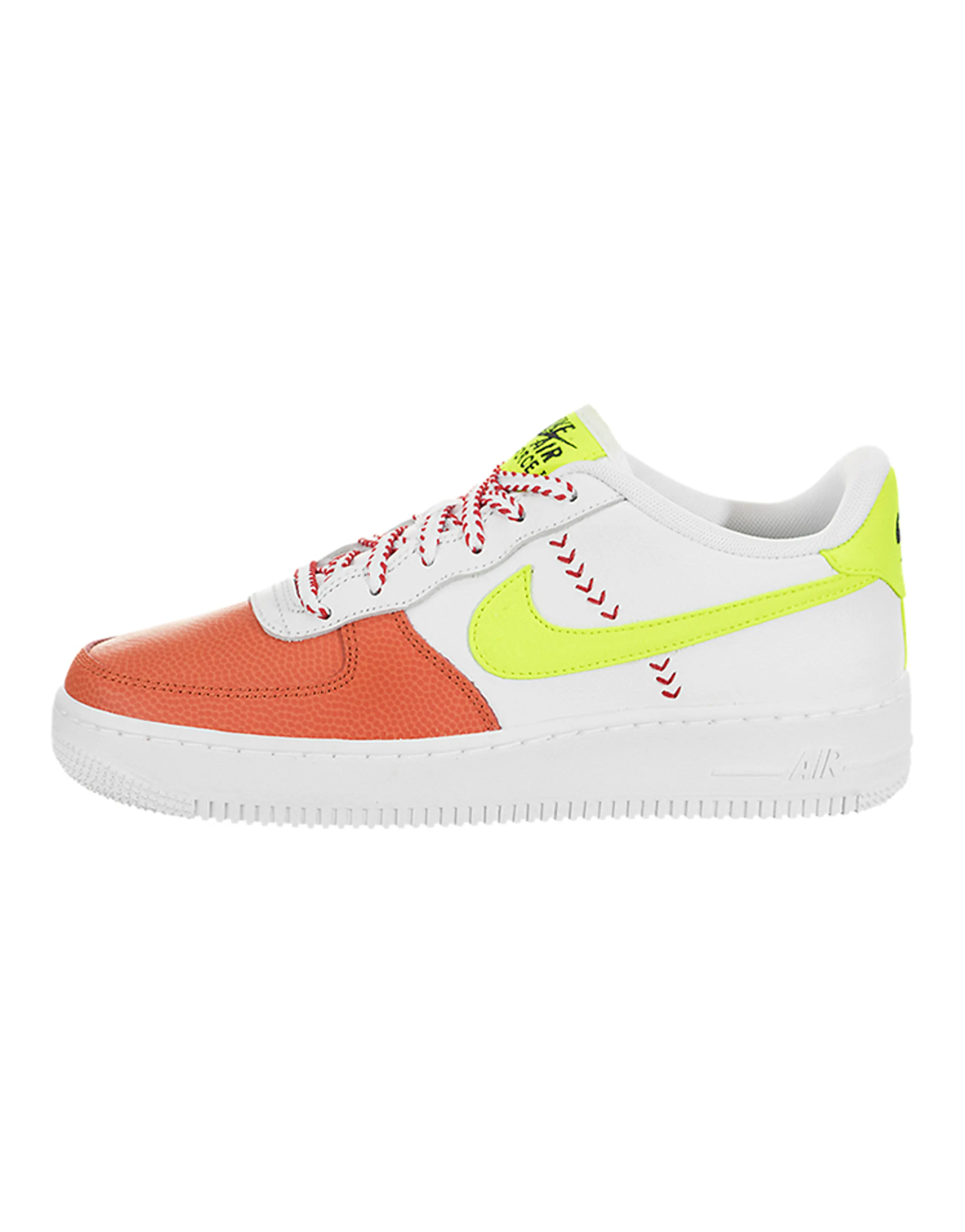 Nike Air Force 1 LV8 SPRB Slip-Resistant Cushioning Wear-Resistant Low-Top Skateboard Shoes GS White Orange Green