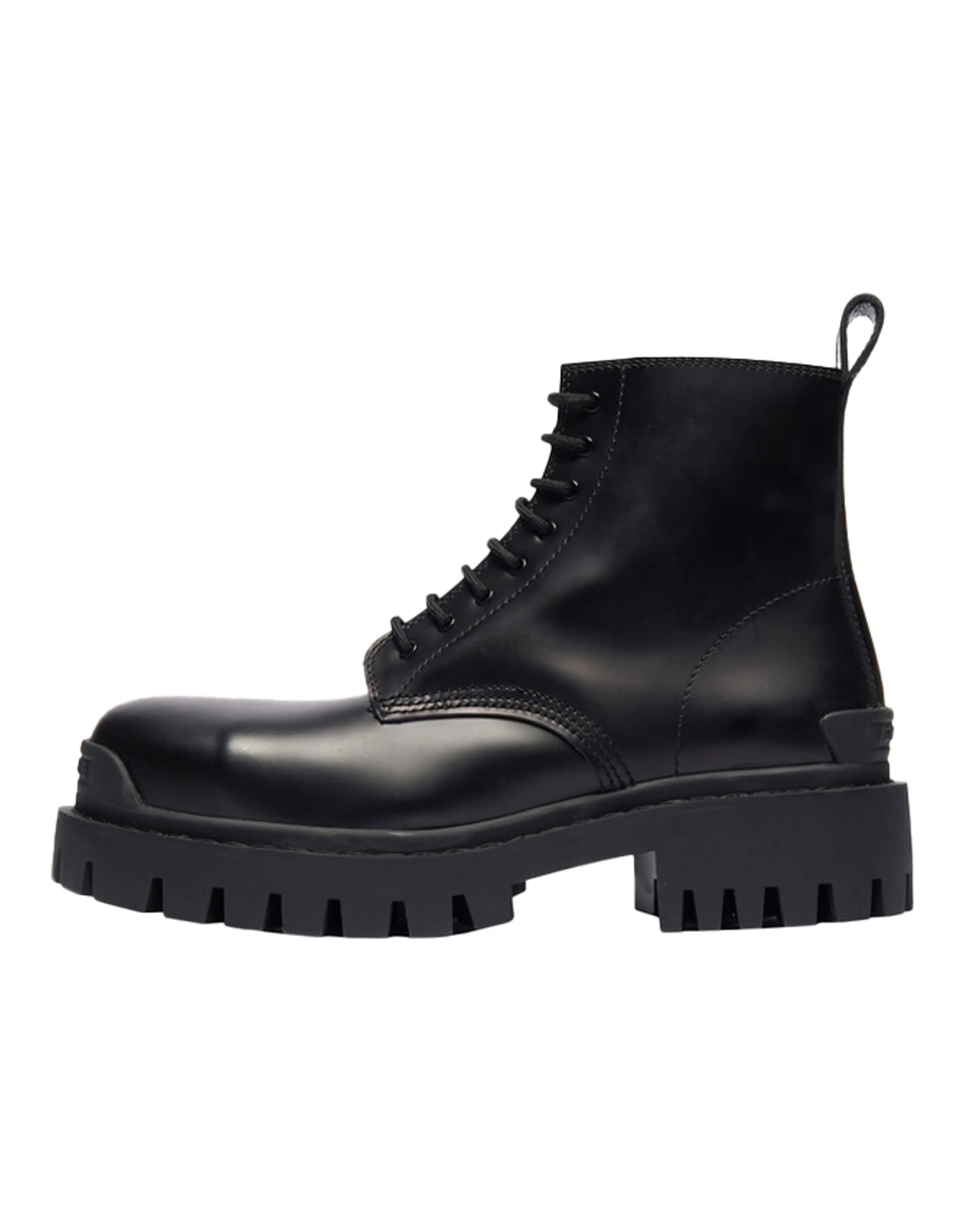 Balenciaga Strike Lace-Up Boot ' Black'