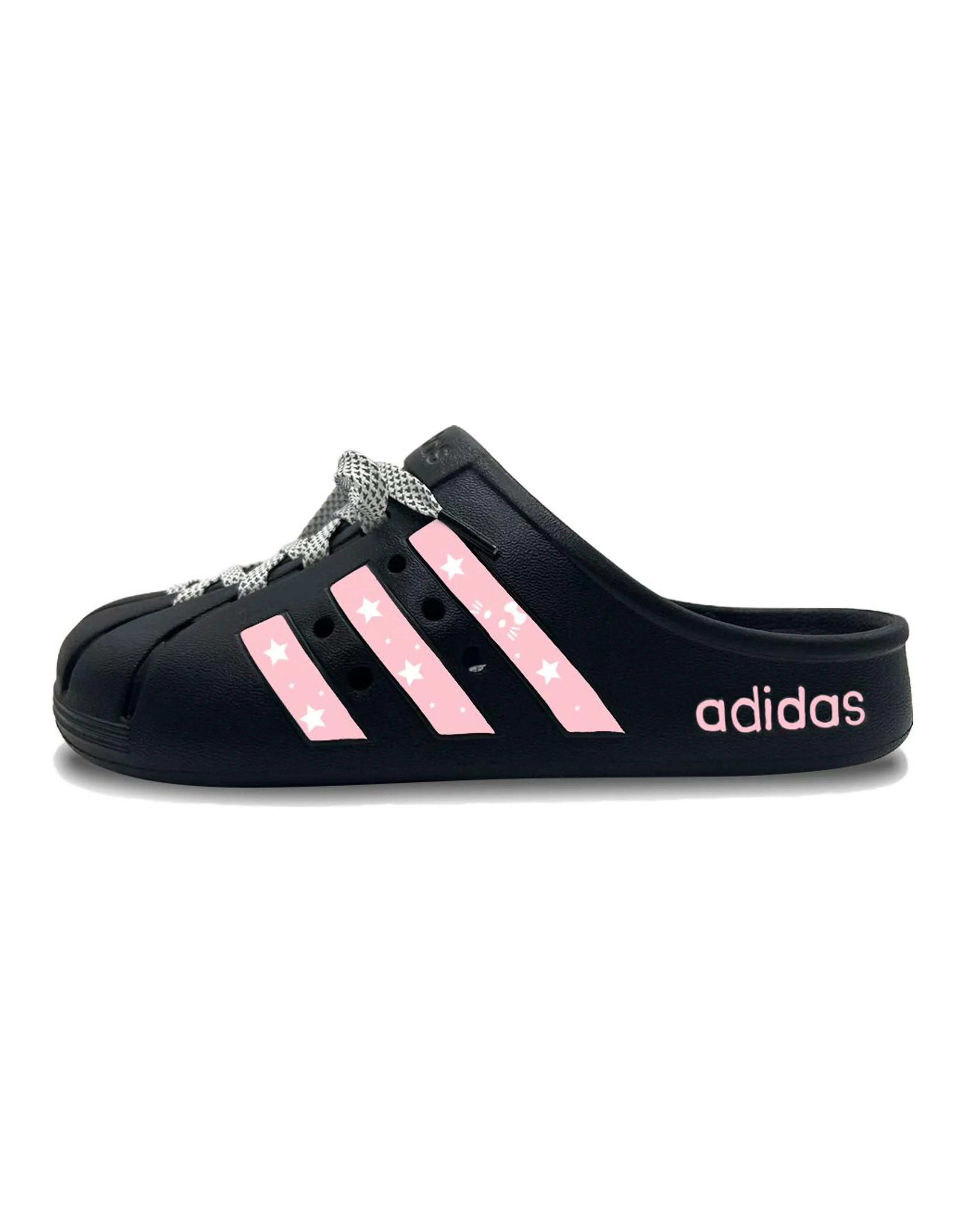 Custom Shoesadidas ADILETTE CLOGS Star Fun 2 EVA Comfortable Casual Everyday Clogs Unisex