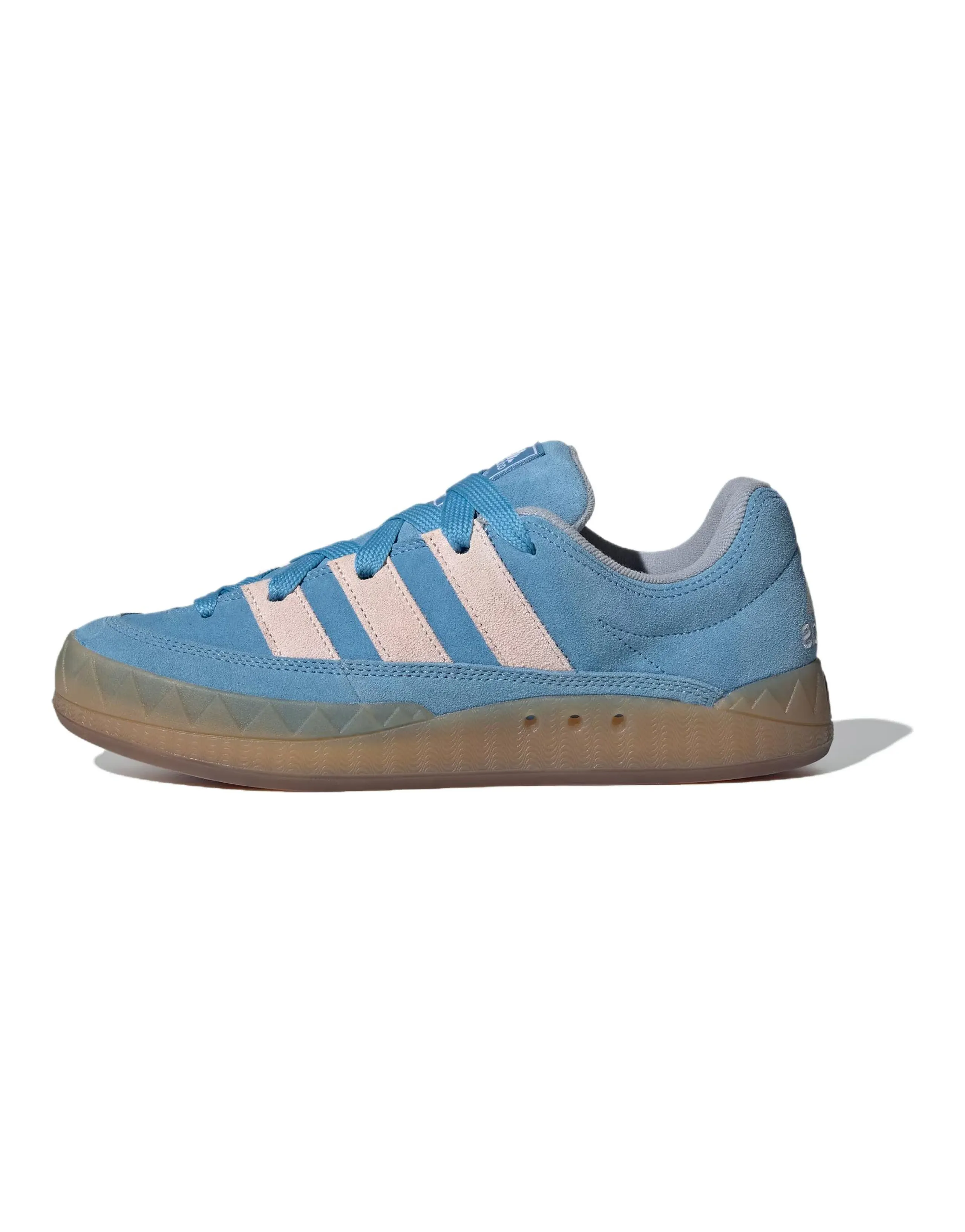 Adidas Adimatic Skateboard Shoes Unisex Low-Top Blue/Brown