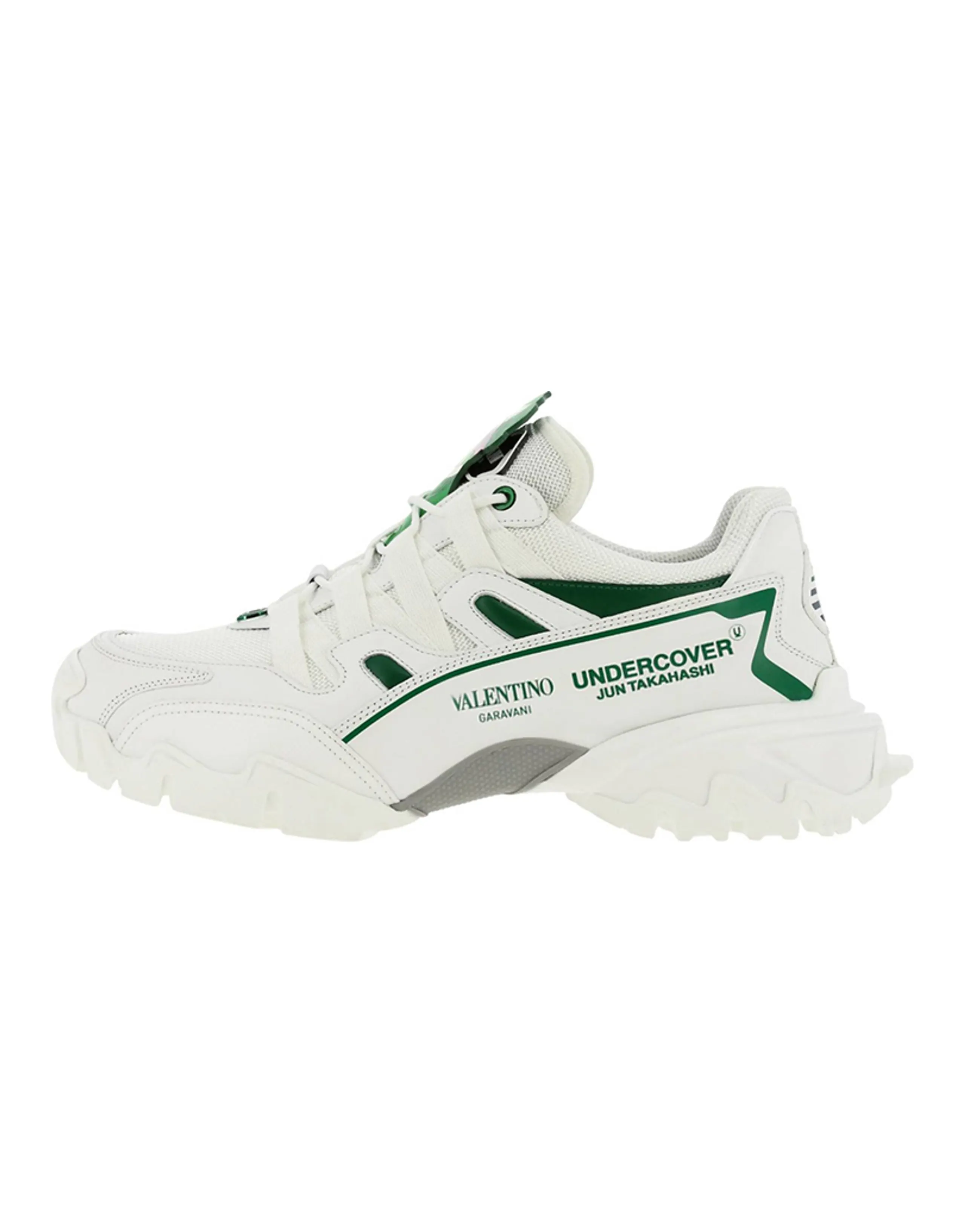 Valentino Casual Shoes Men Low-Top White/Green