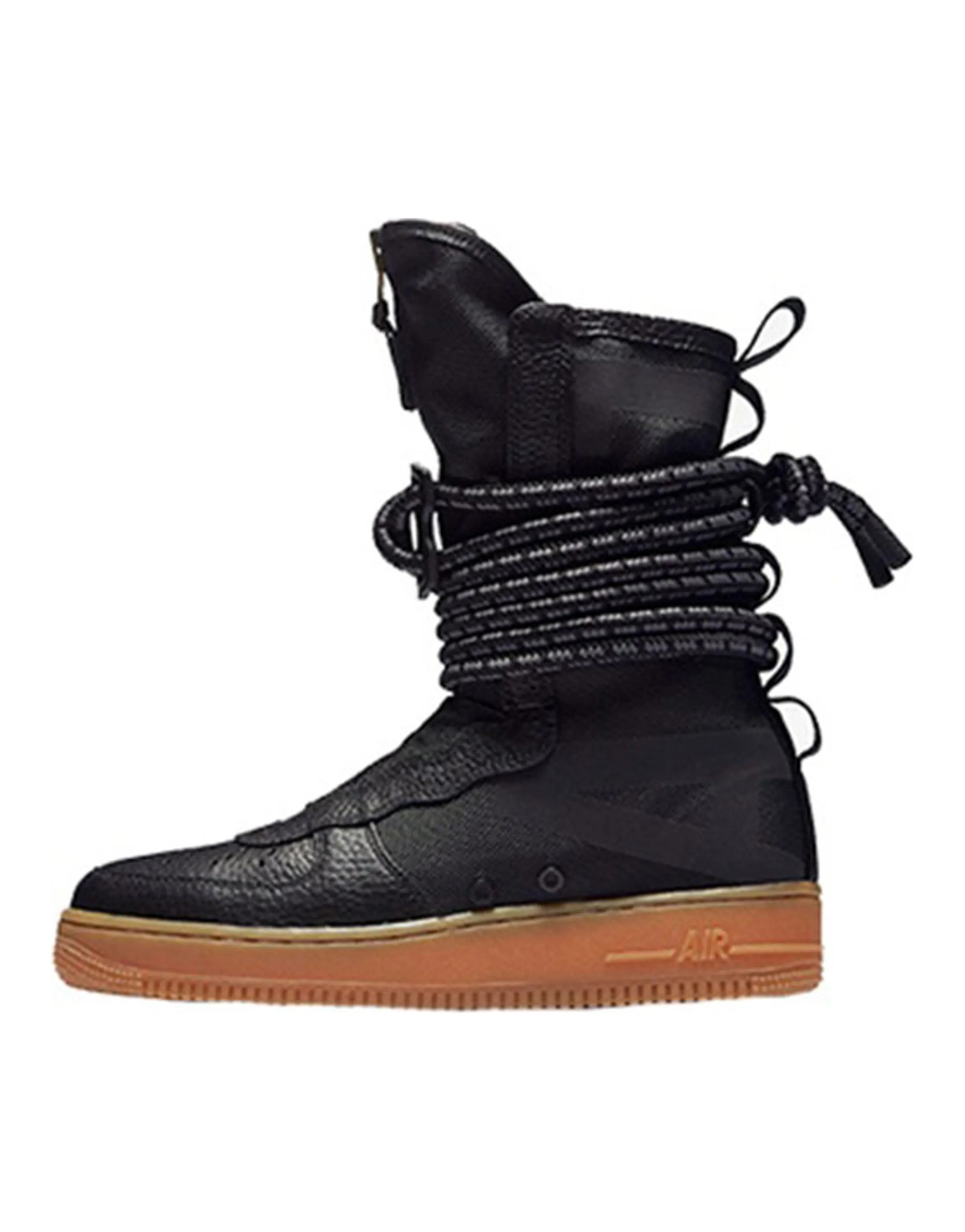 Nike Sf Air Force 1 High Black Gum Women's