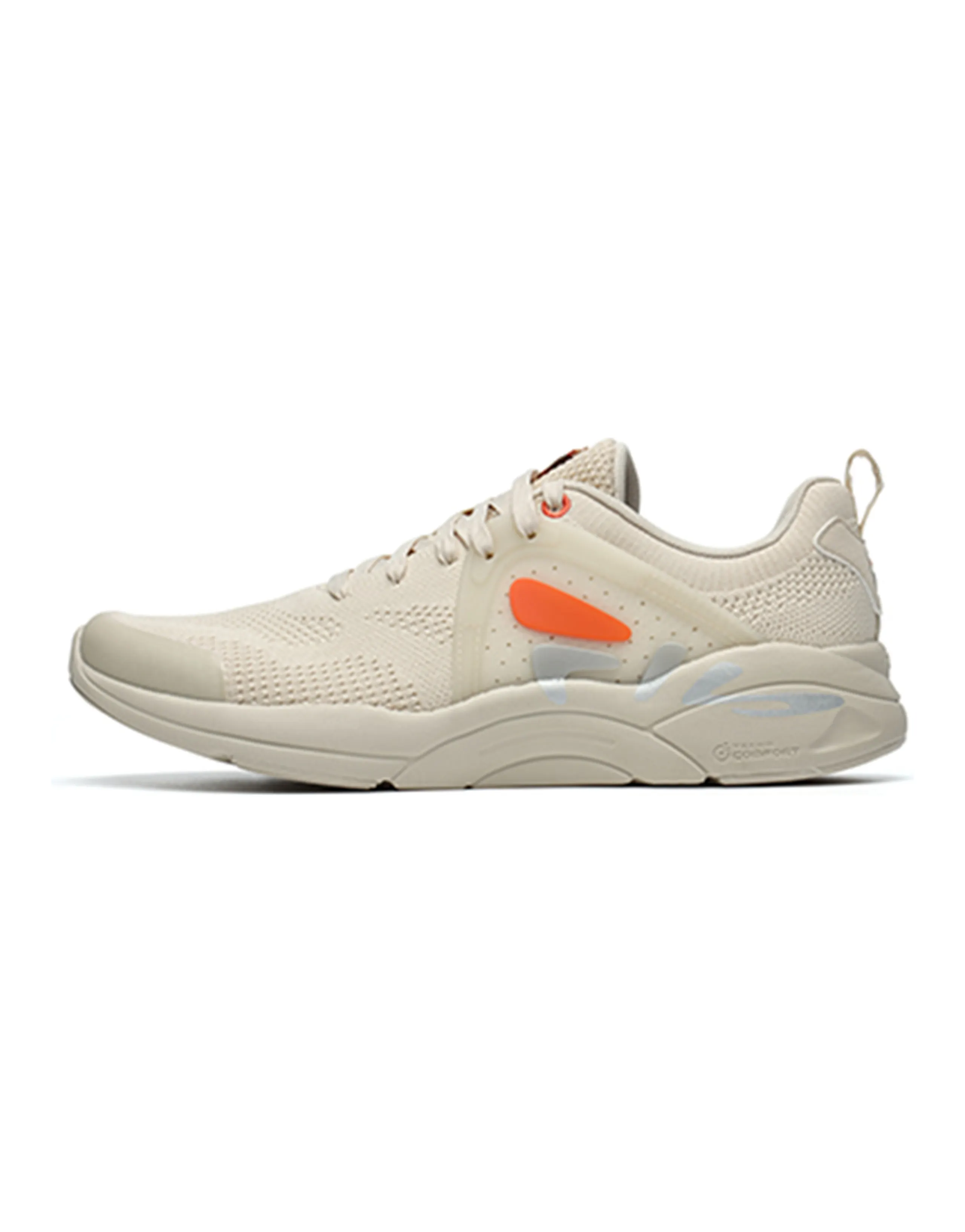 FILA Fitness Series Training Shoes Men Low-Top Beige