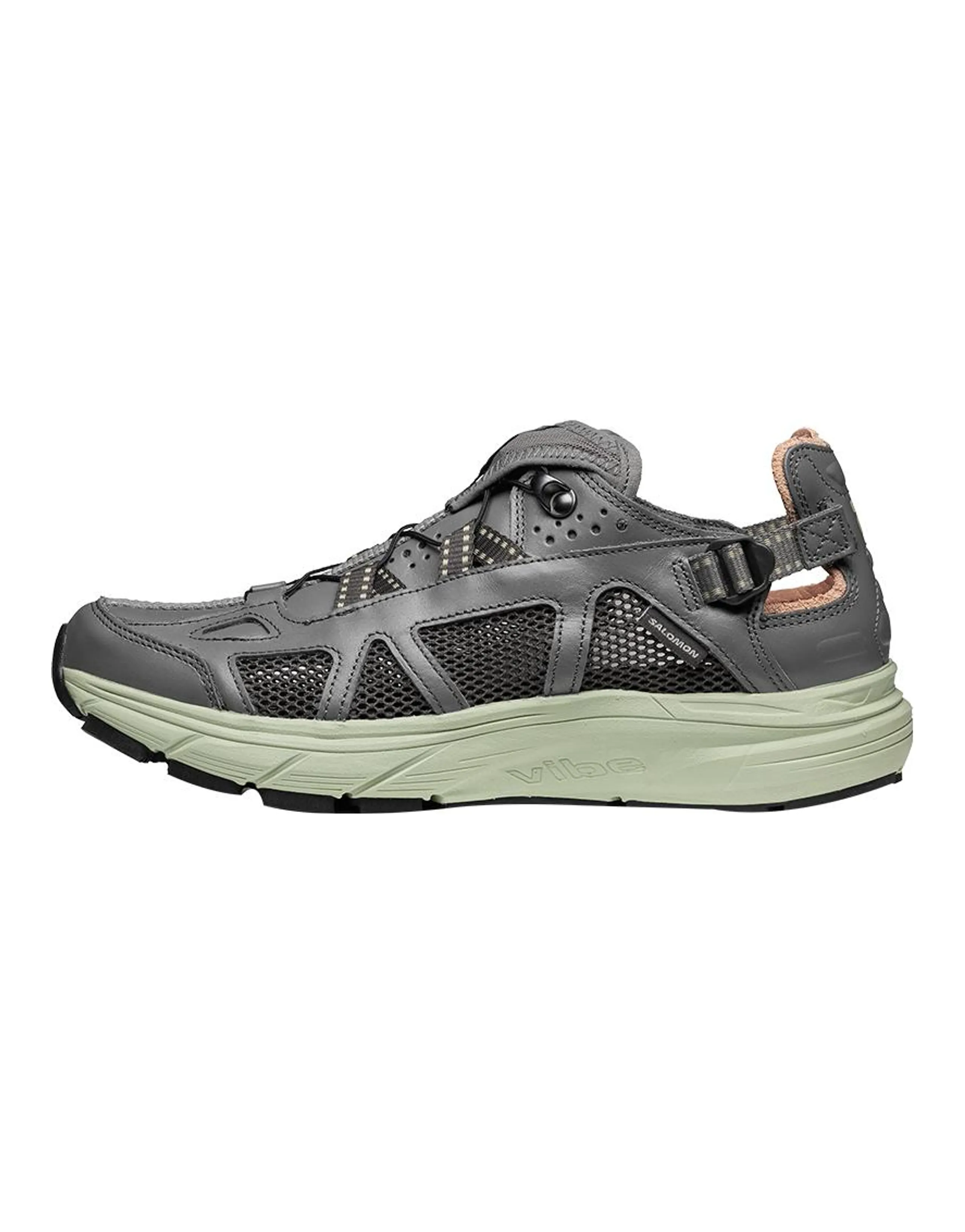 SALOMON Techsonic Leather 'Pewter Beluga'