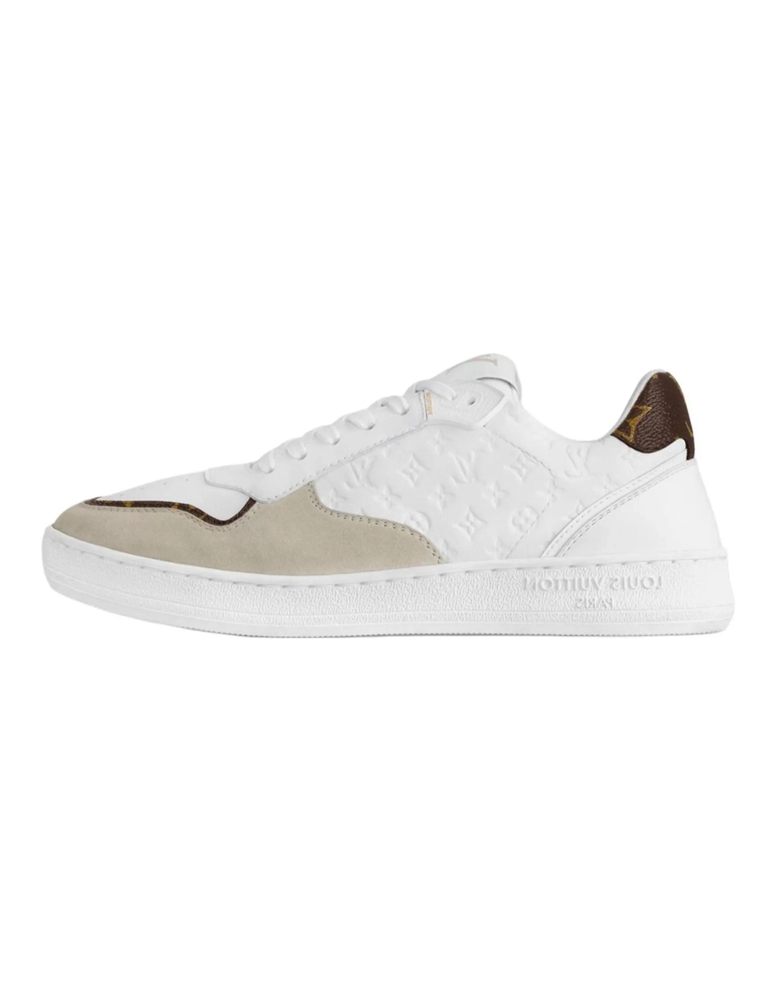 LOUIS VUITTON Skateboard Shoes Women's Low-Top White