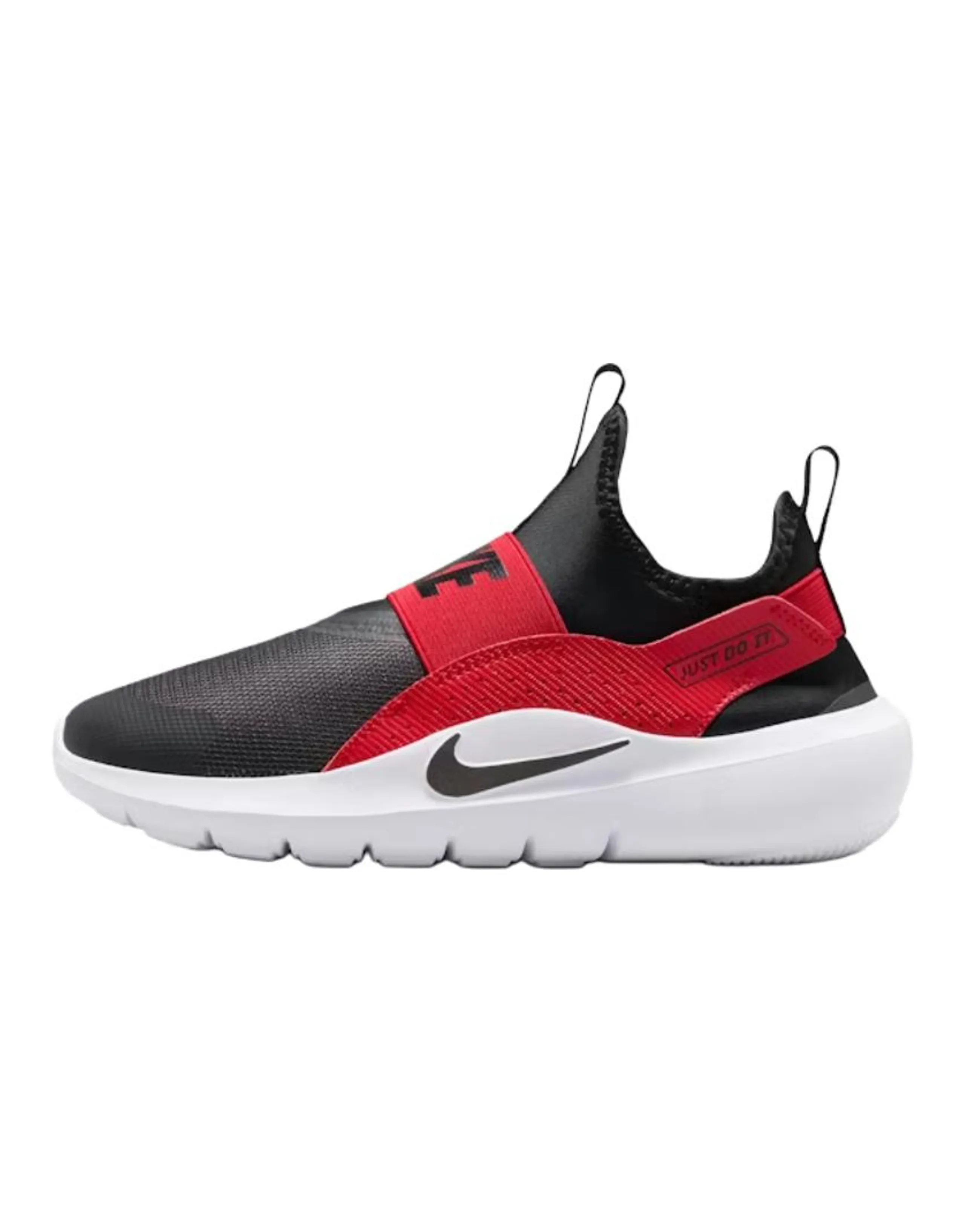 Nike Flex Runner 4 Comfort Fit Low-Top Kids Running Shoes Black Unisex