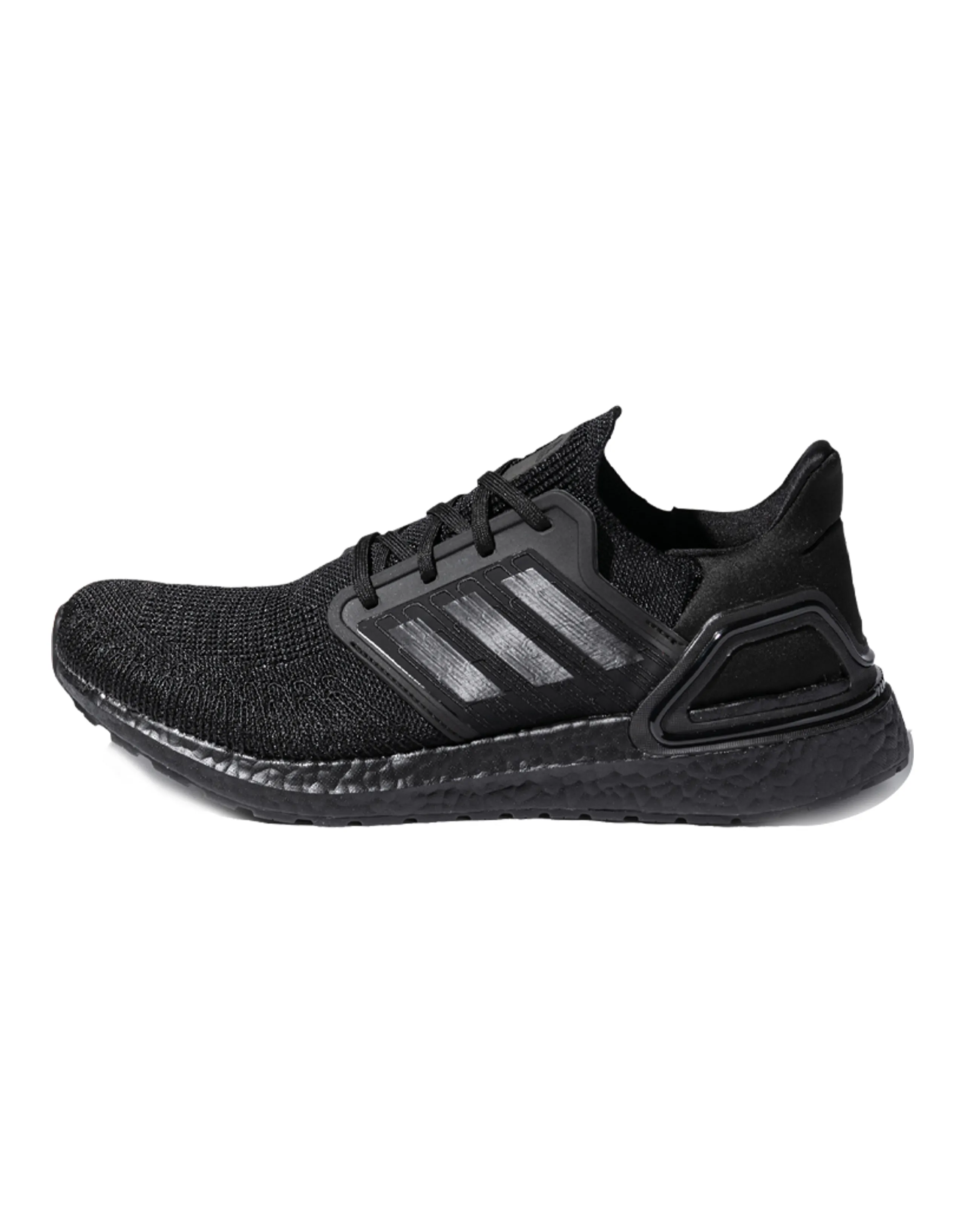 Adidas Ultra Boost 20 Triple Black Red Fluo