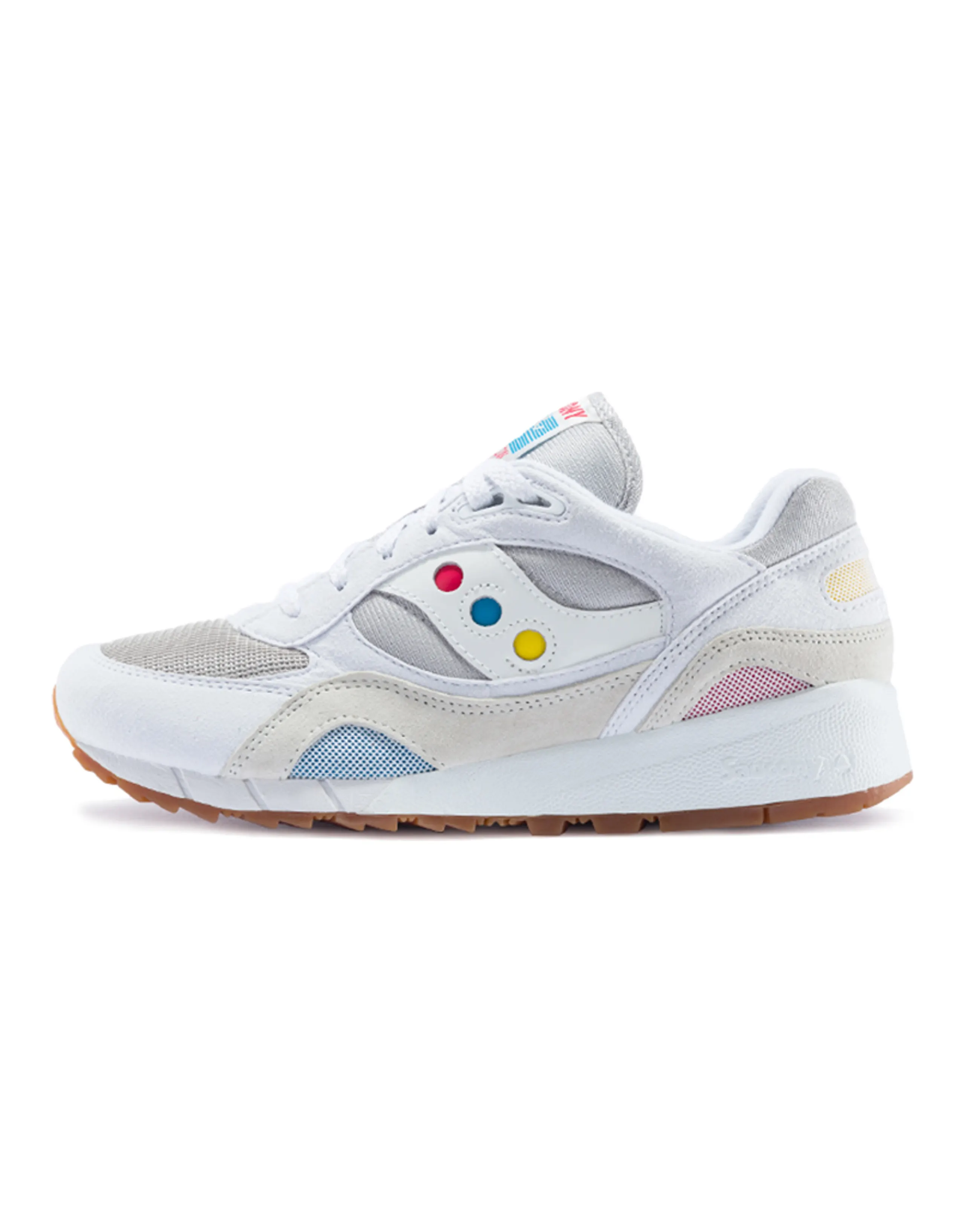 Saucony Shadow 6000 White Multi Color Billy's