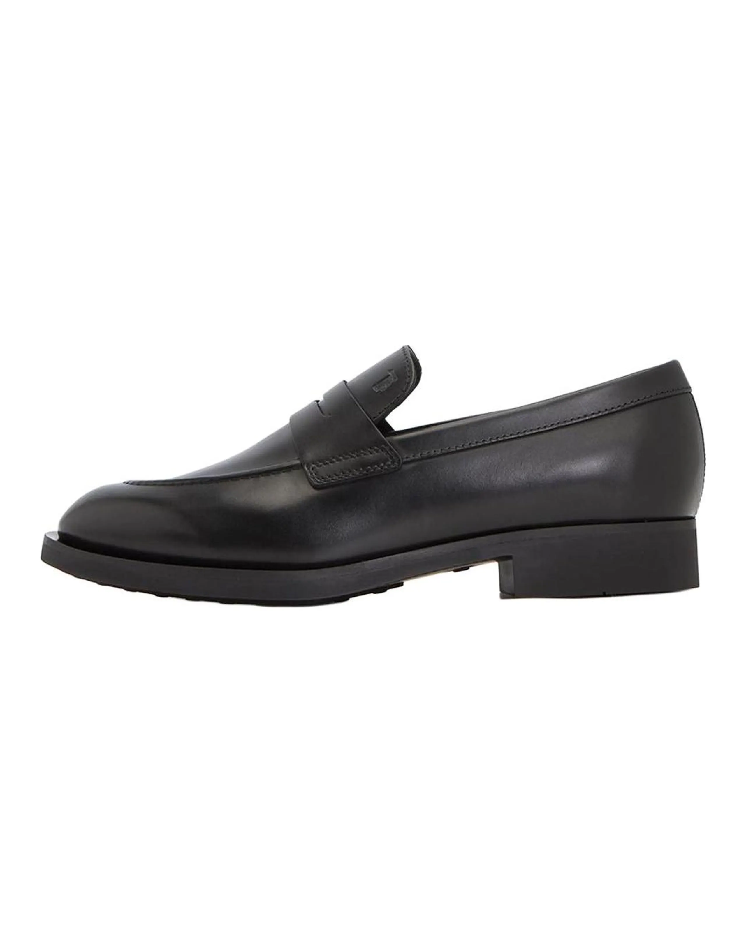 TOD'S Round Toe Slip On Loafers
