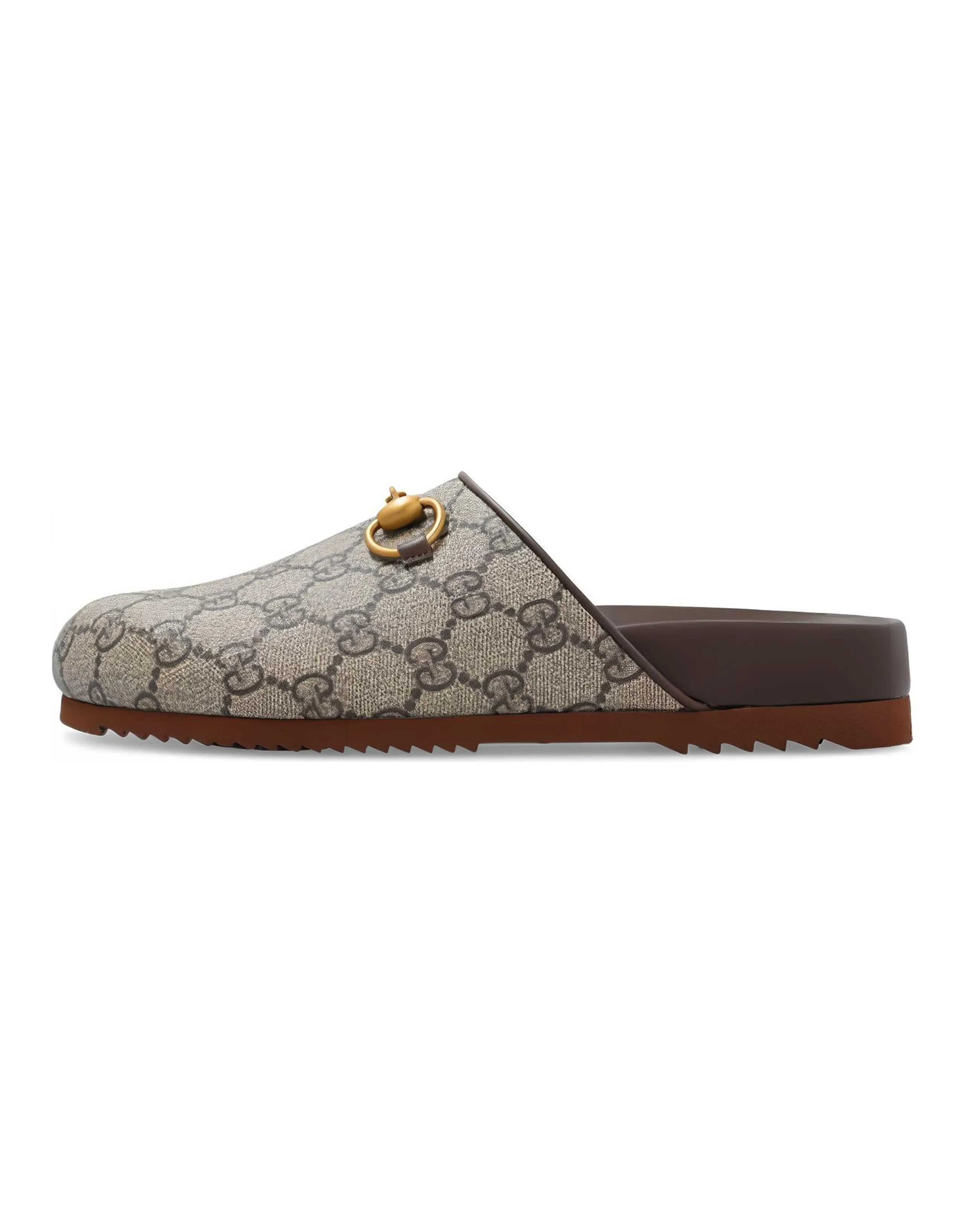 GUCCI Women's Horsebit Slipper 'GG Supreme Beige' Women's