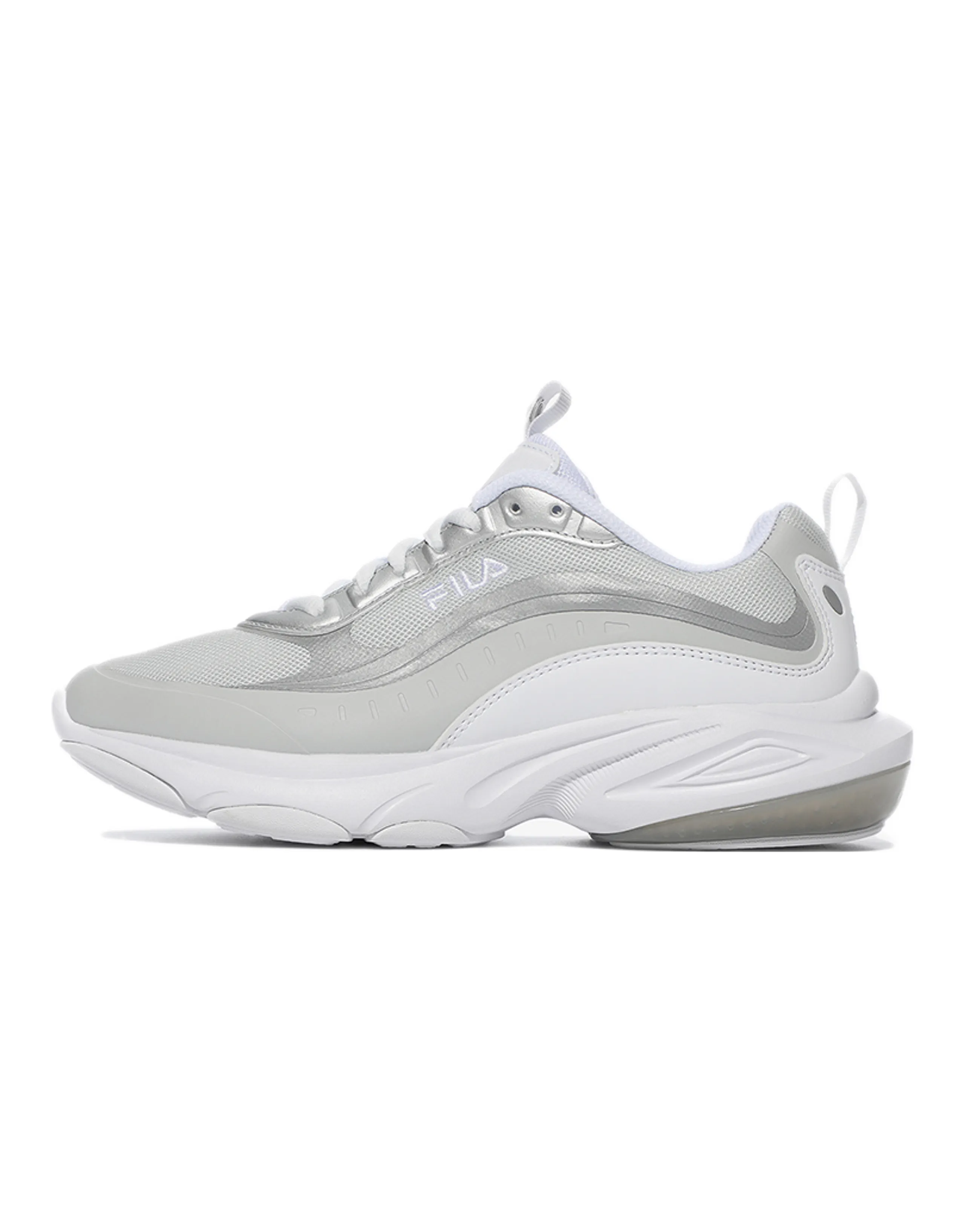 FILA Unisex Low Top Running Shoes White/Grey