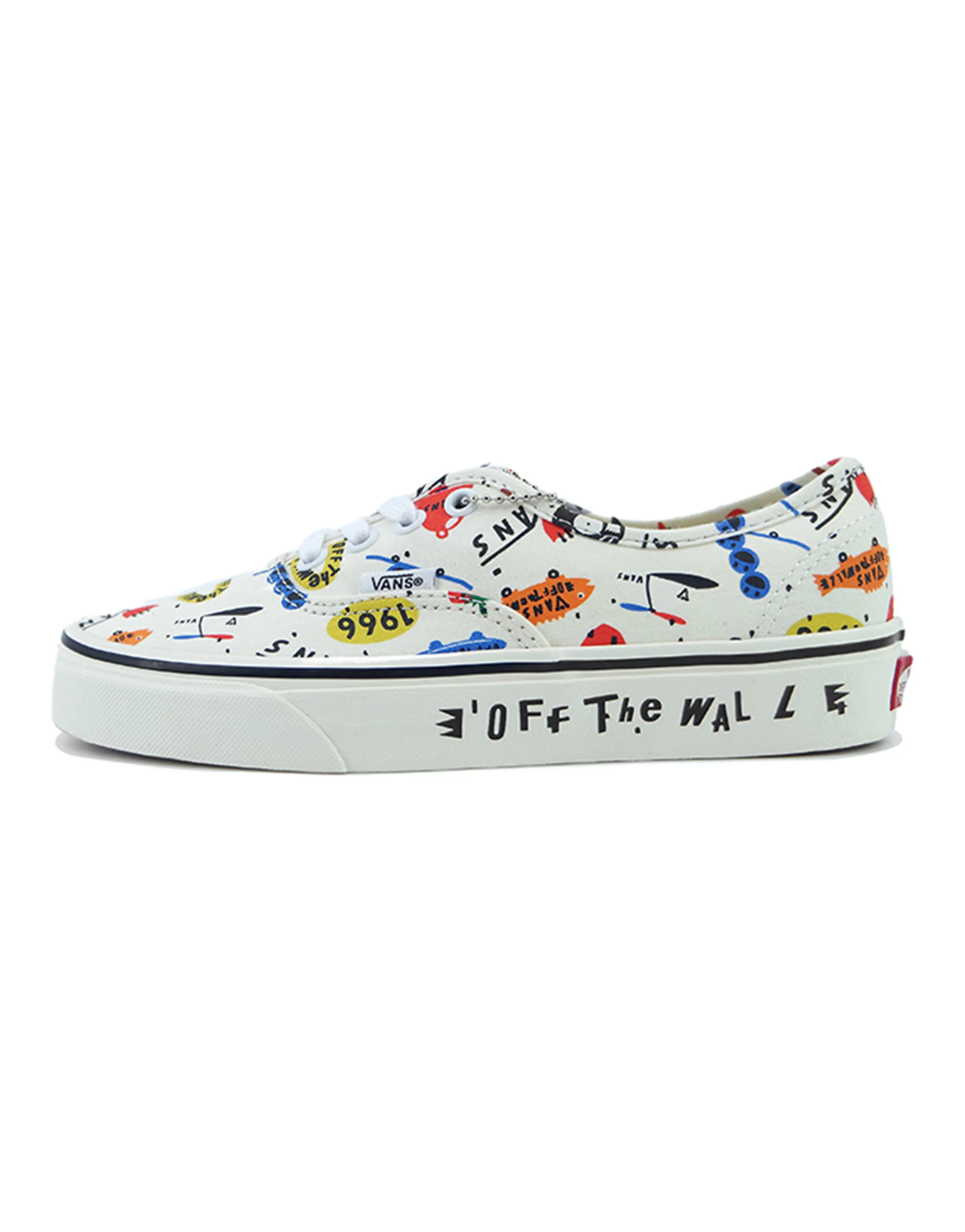 Vans Authentic Low Tops Skateboarding Shoes Creamy White Creamwhite