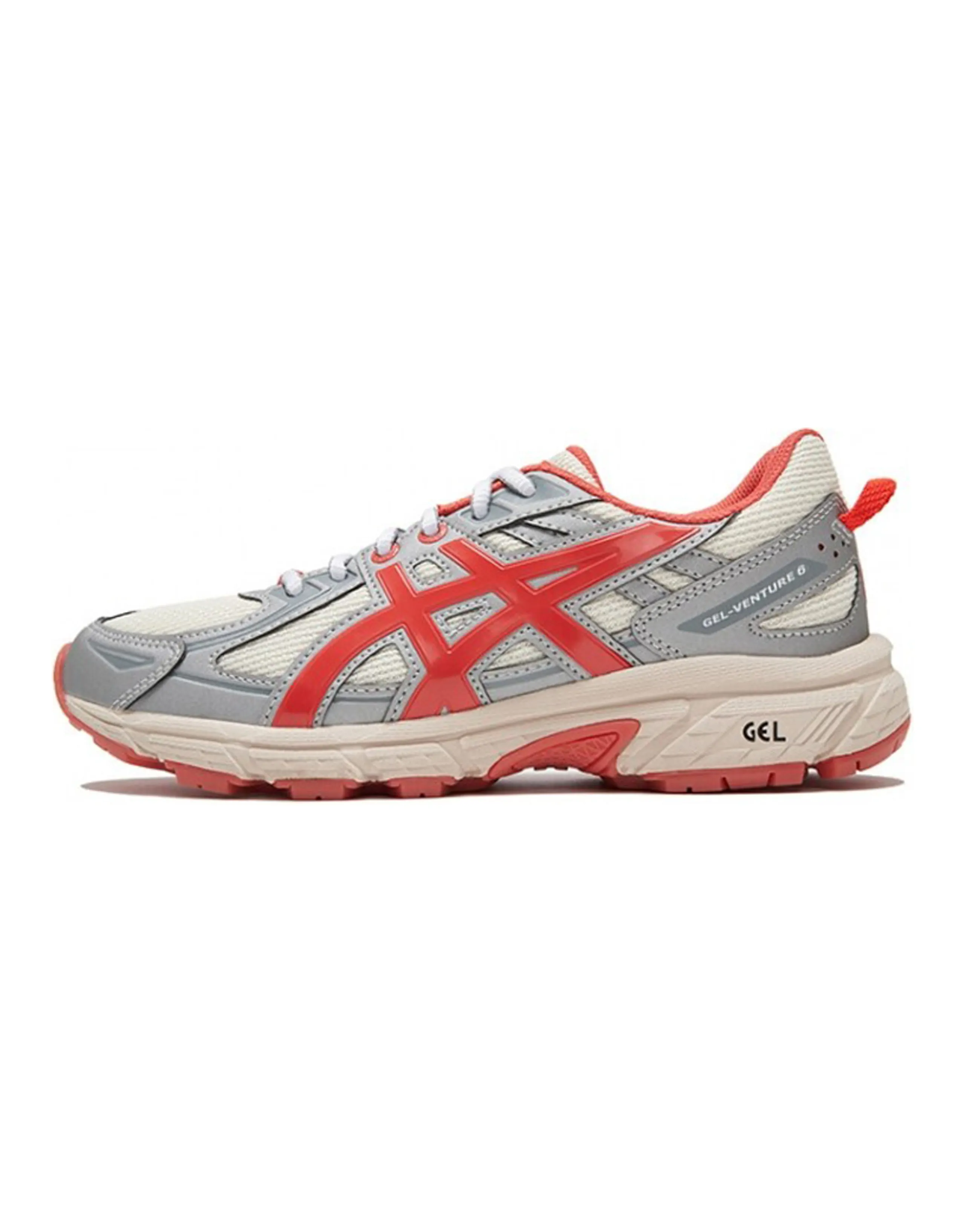 Asics Gel Venture 6 Kirsh Silver Red Cream Women's