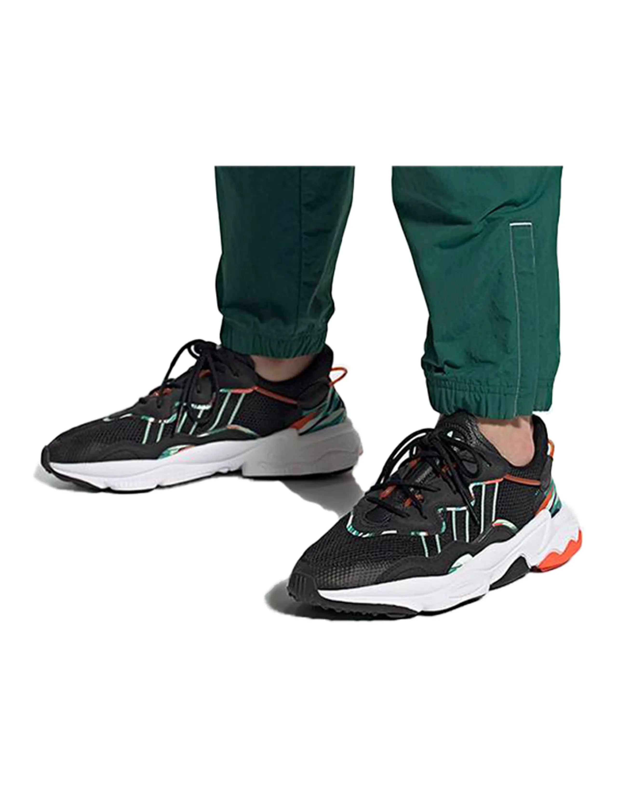 Adidas Originals Ozweego Geometric Jungle Print Black