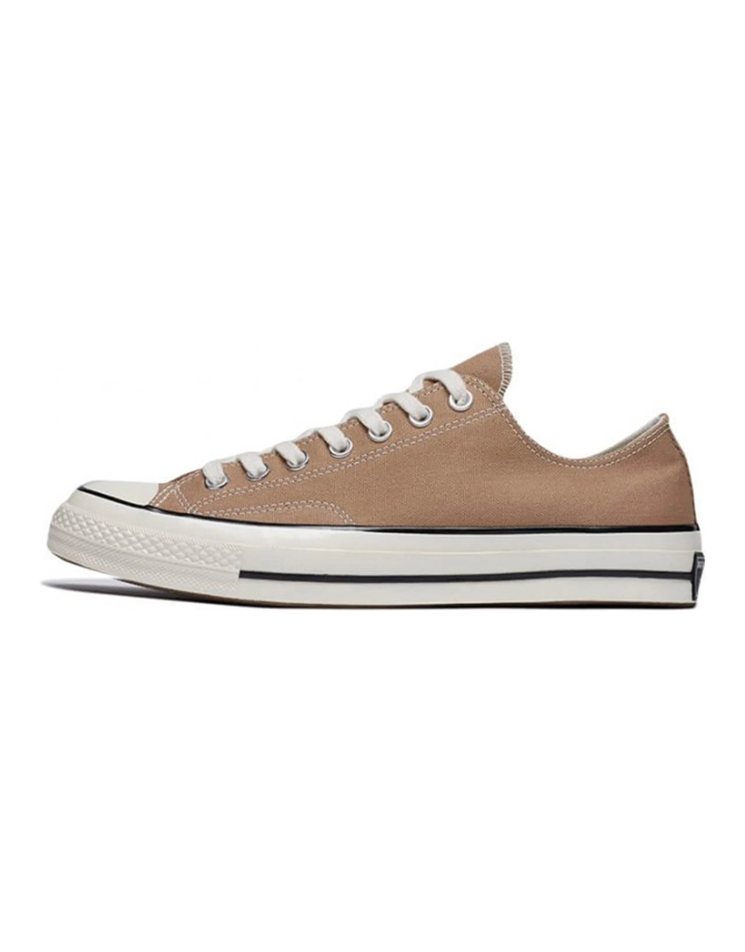 Converse Chuck 70 OX Anti-Slip Wear-Resistant Low-Top Canvas Shoes Unisex Brown
