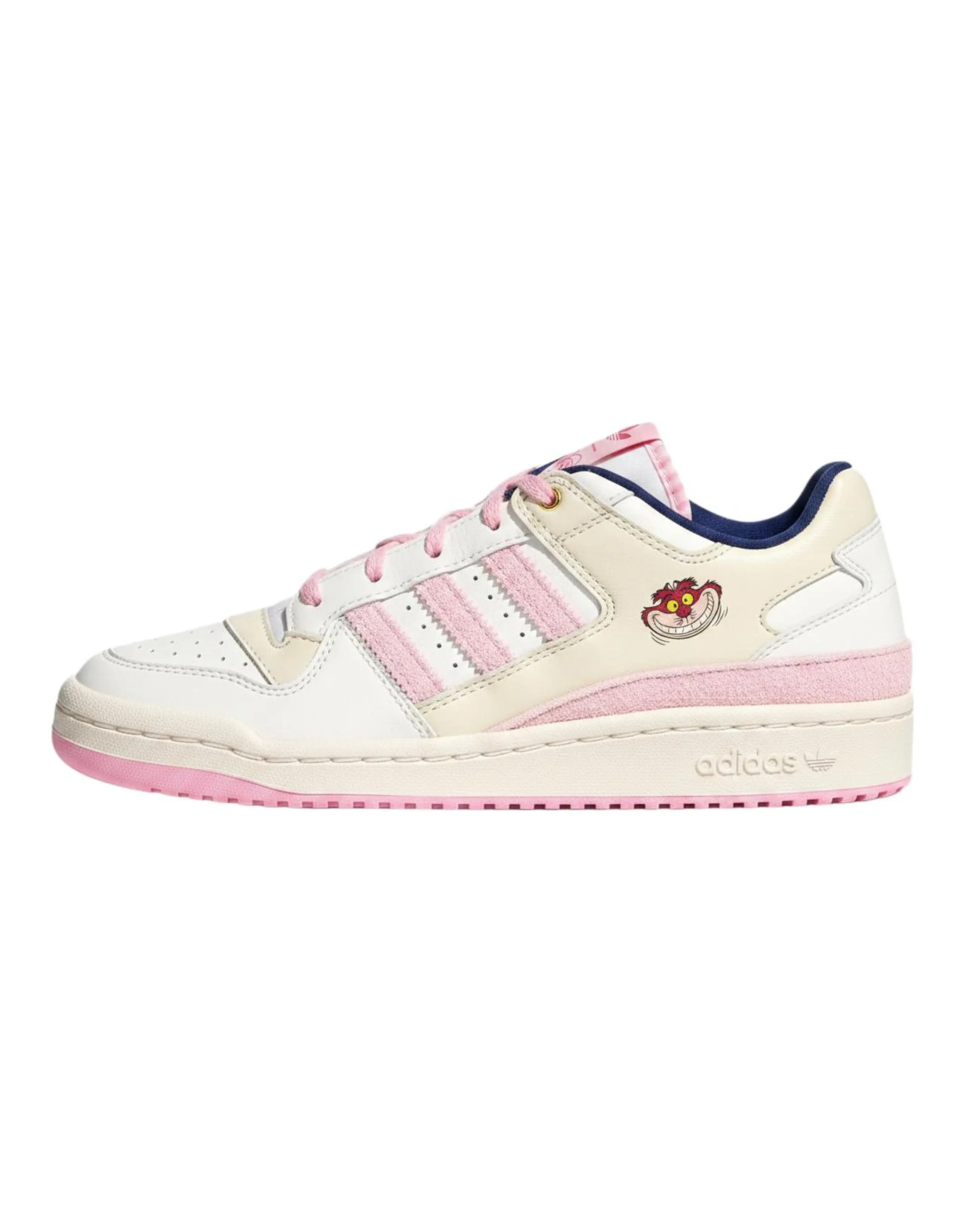 adidas Originals × Disney/Disney FORUM Comfortable Fit Low-Top Skate Shoes Women's Bright White