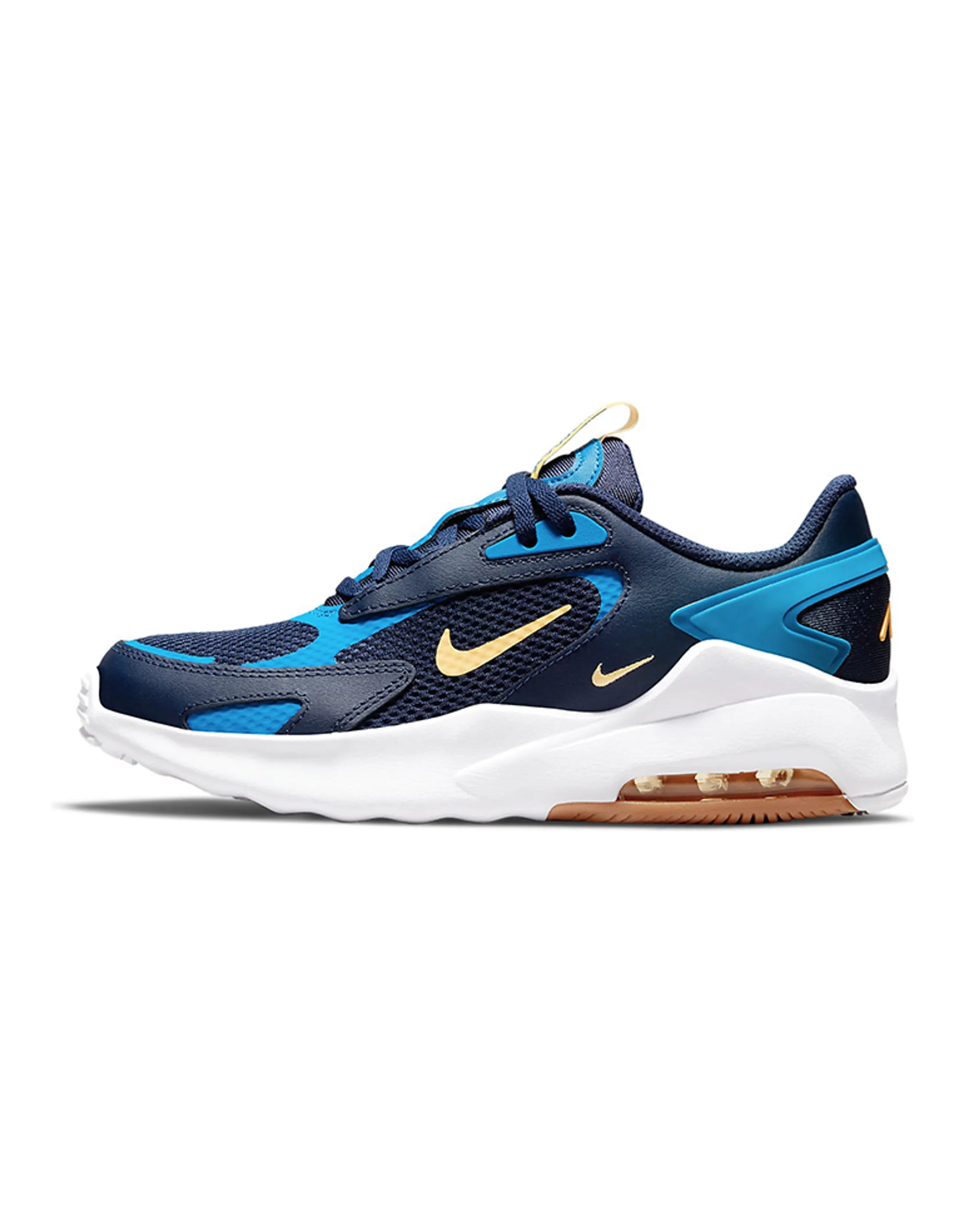 Nike Air Max Bolt Breathable Non-Slip Wear-resistant Low Tops Deep Blue GS
