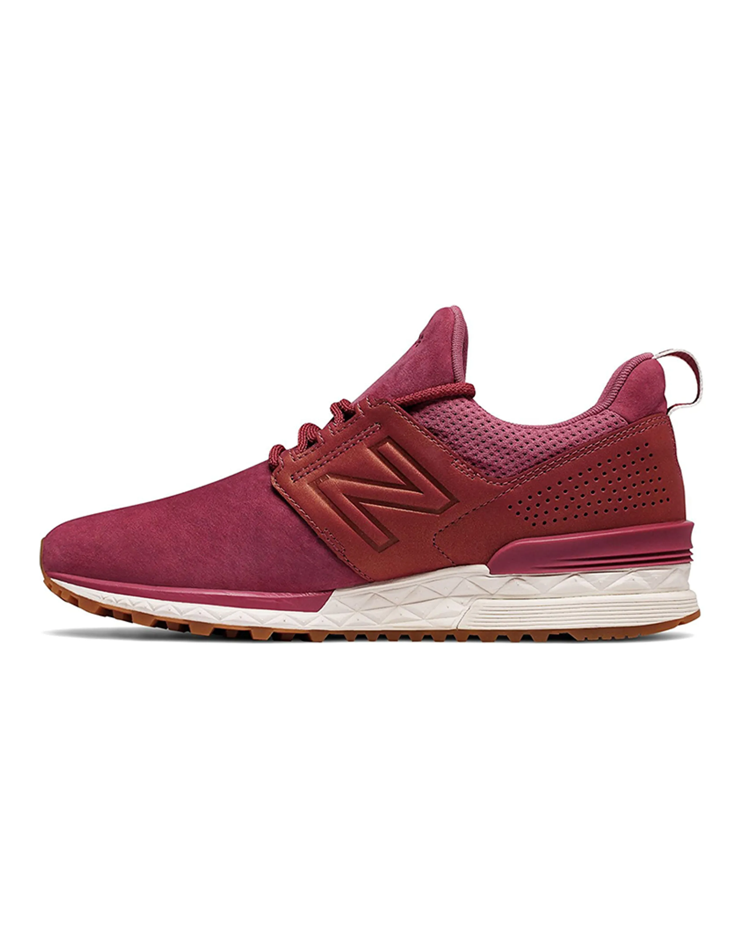 New Balance 574 SportSeries Red Women's