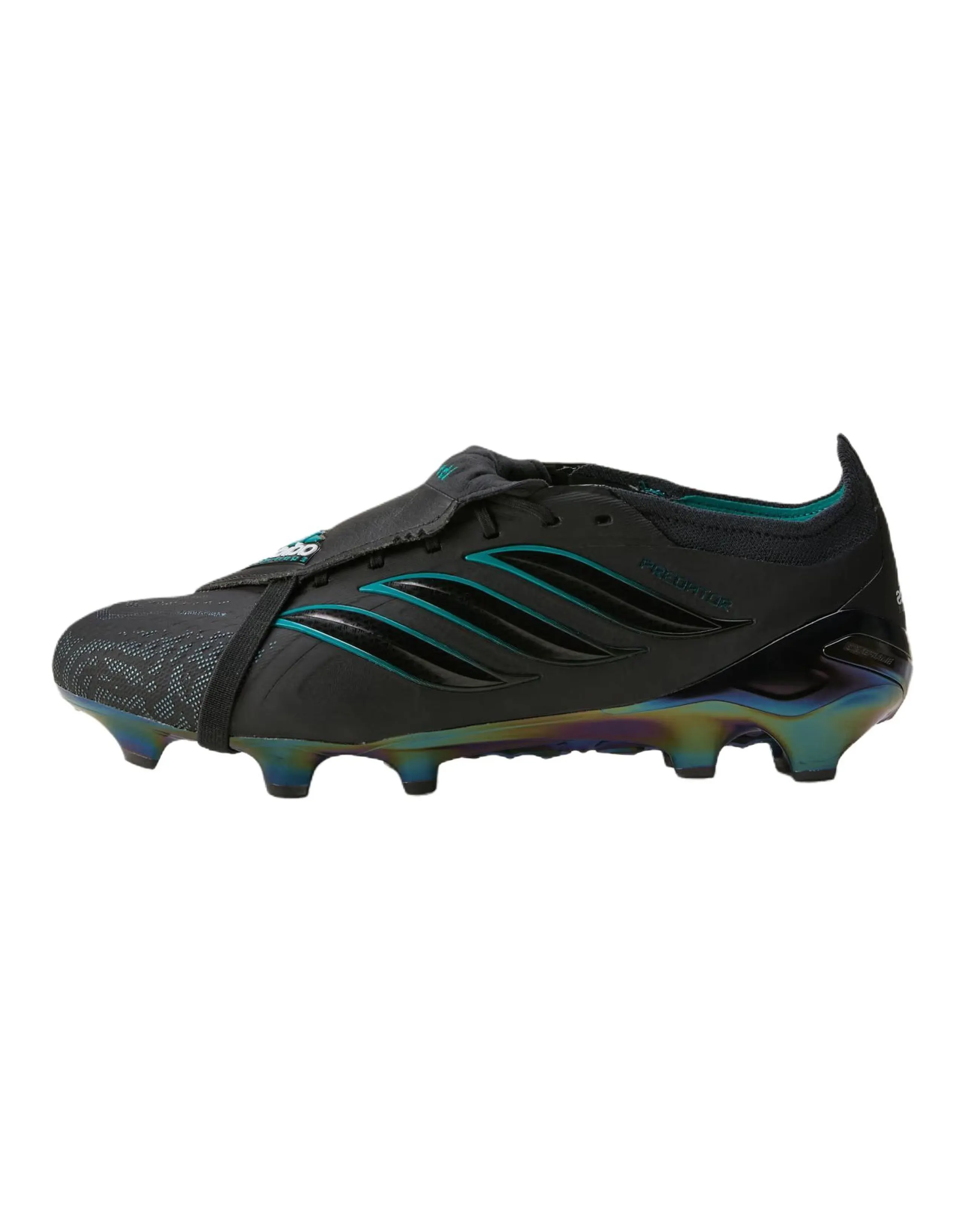 adidas PREDATOR ELITE 26 Comfortable Fit Fold-Over Tongue Firm Ground Soccer Shoes Unisex Black