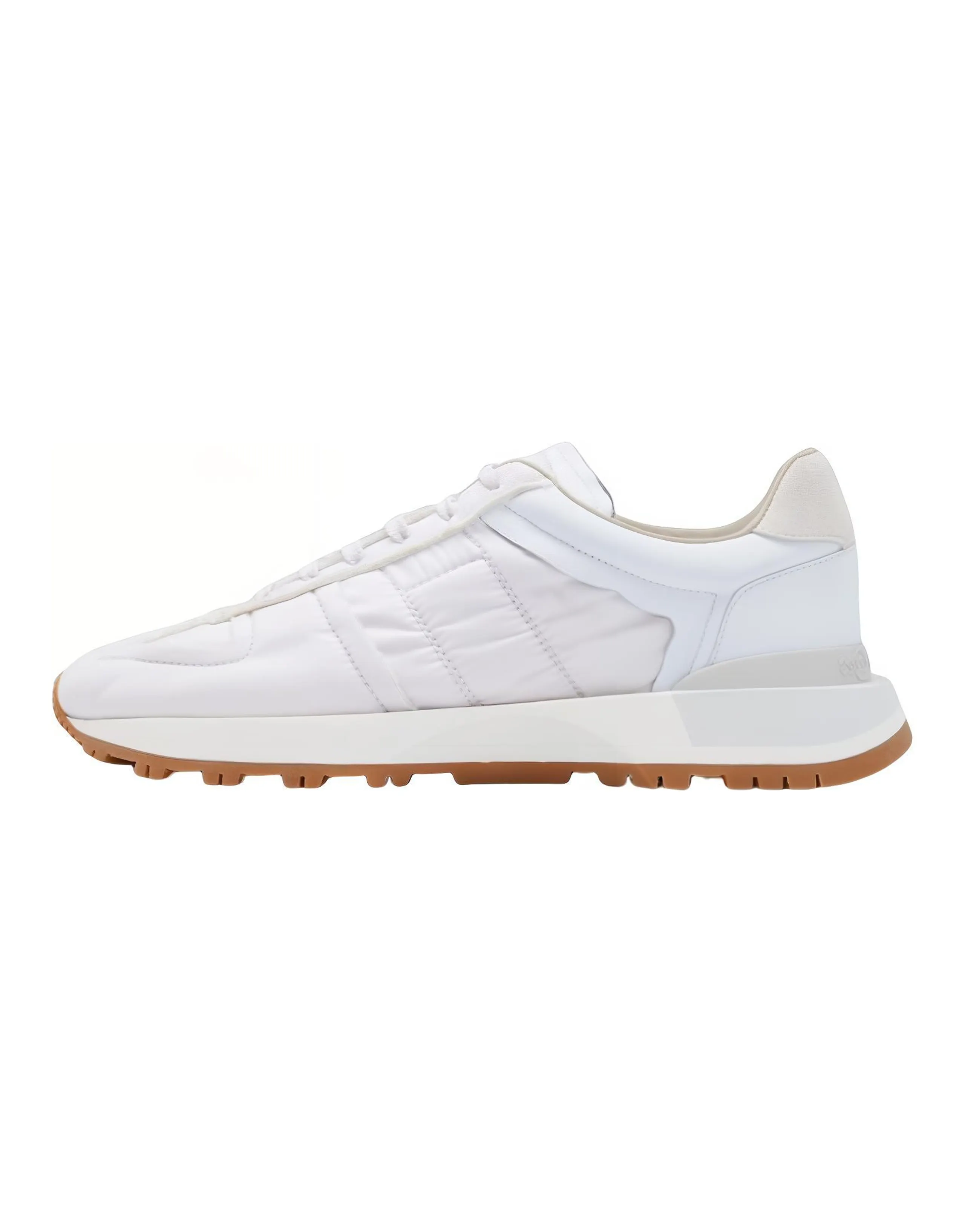 Maison Margiela Panelled Lace Up Sneakers
