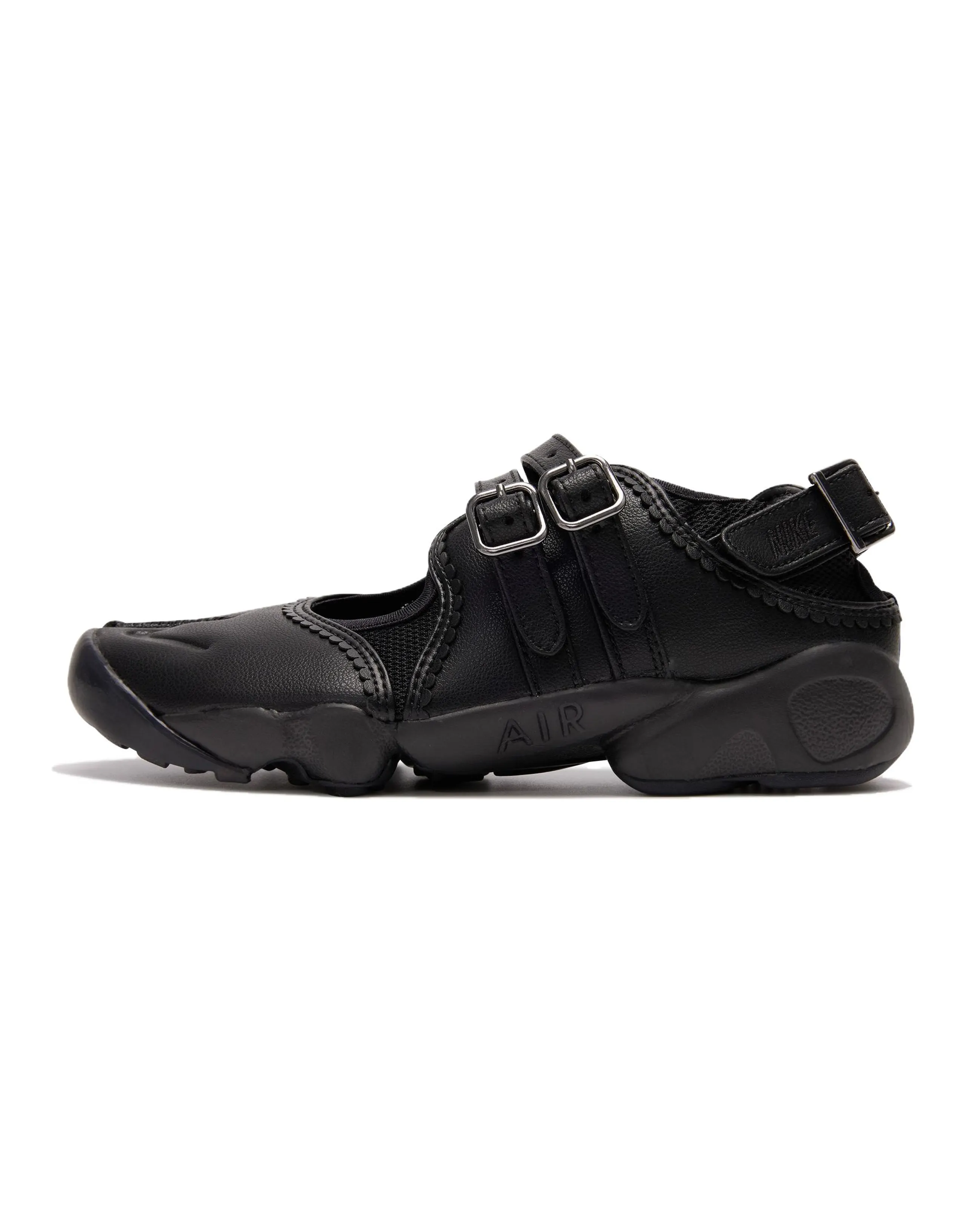 Nike Air Rift Triple Black Buckle Strap Women's