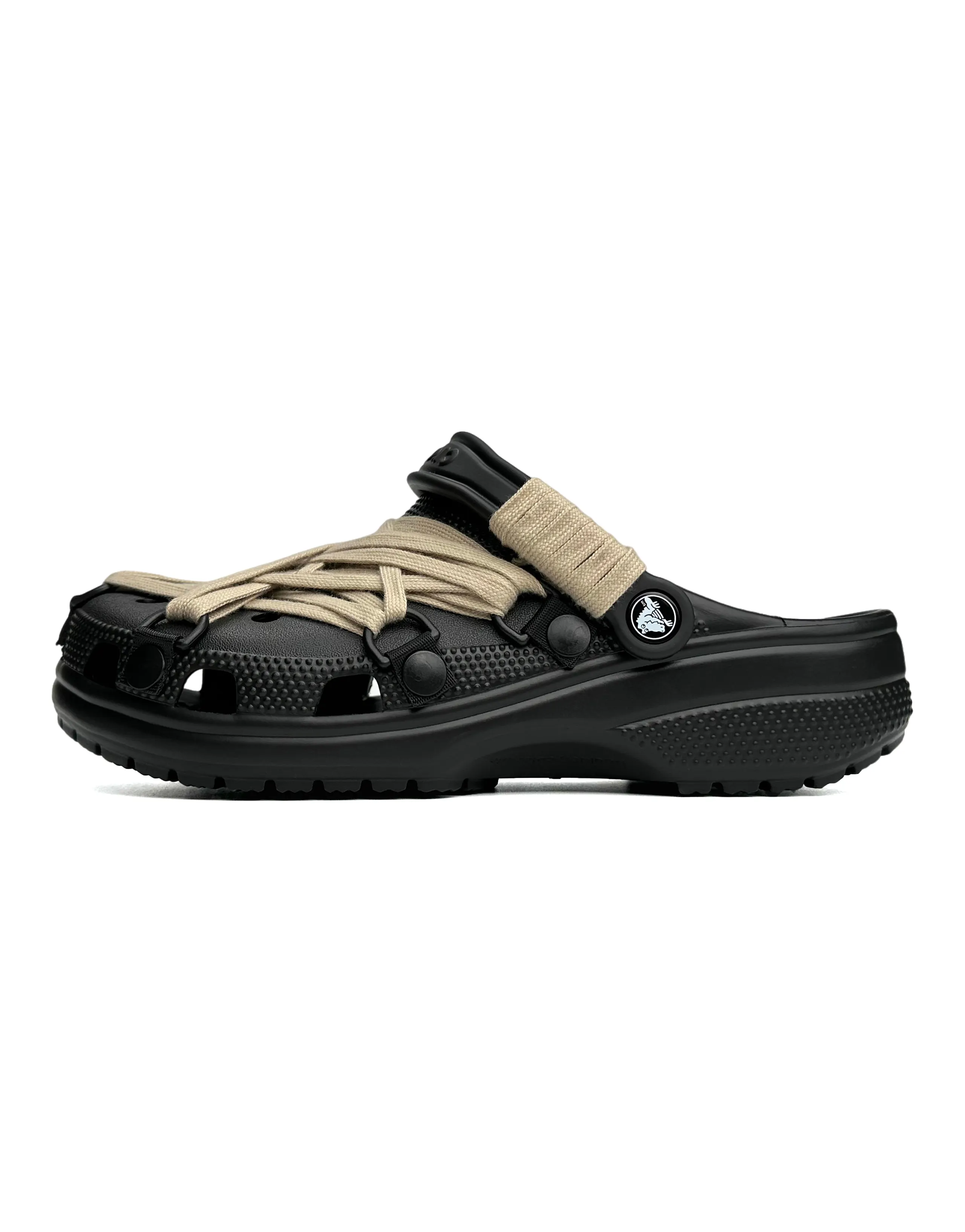 Crocs Classic Clog Clogs Unisex Black Yellow