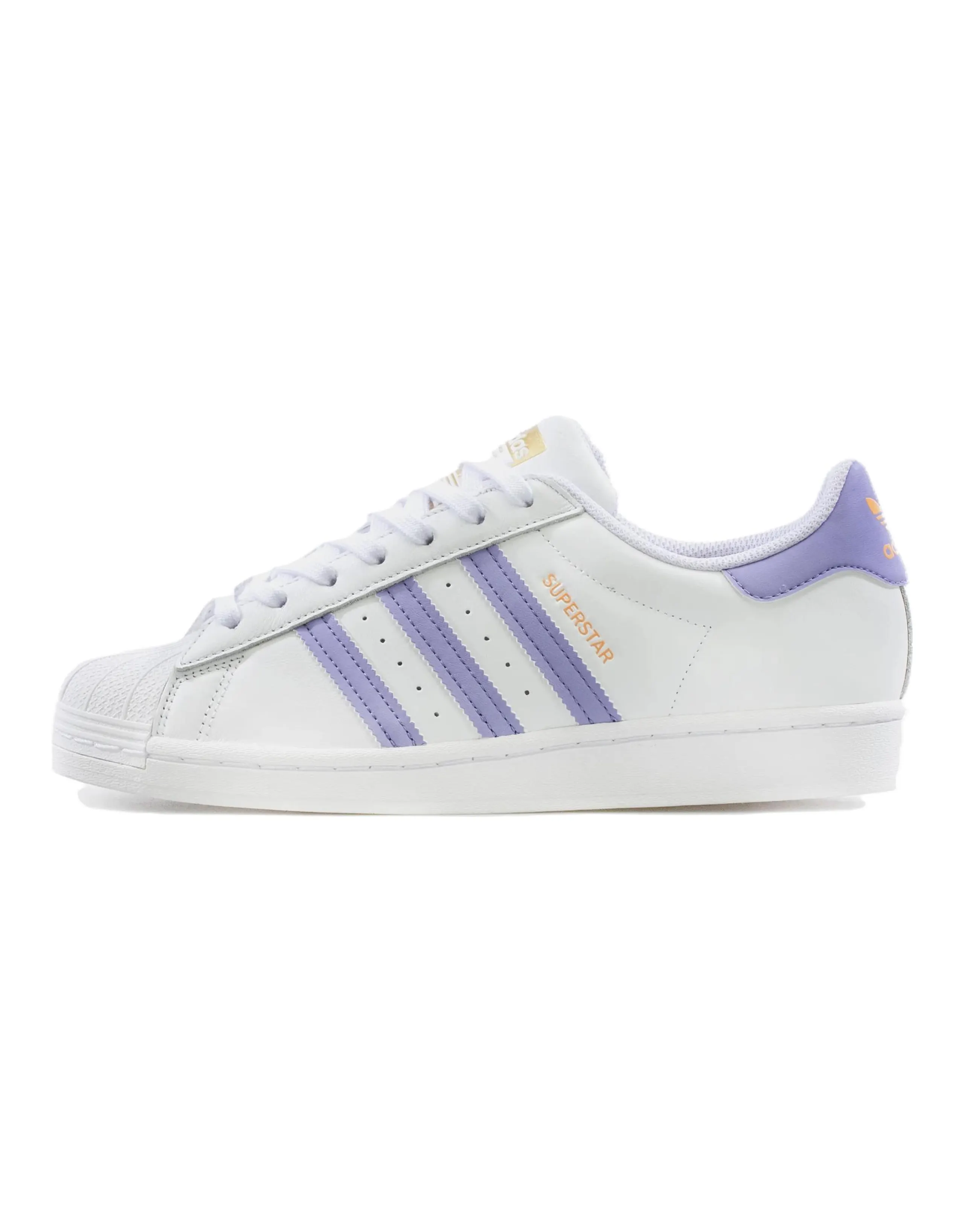 Adidas Originals Superstar White Light Purple