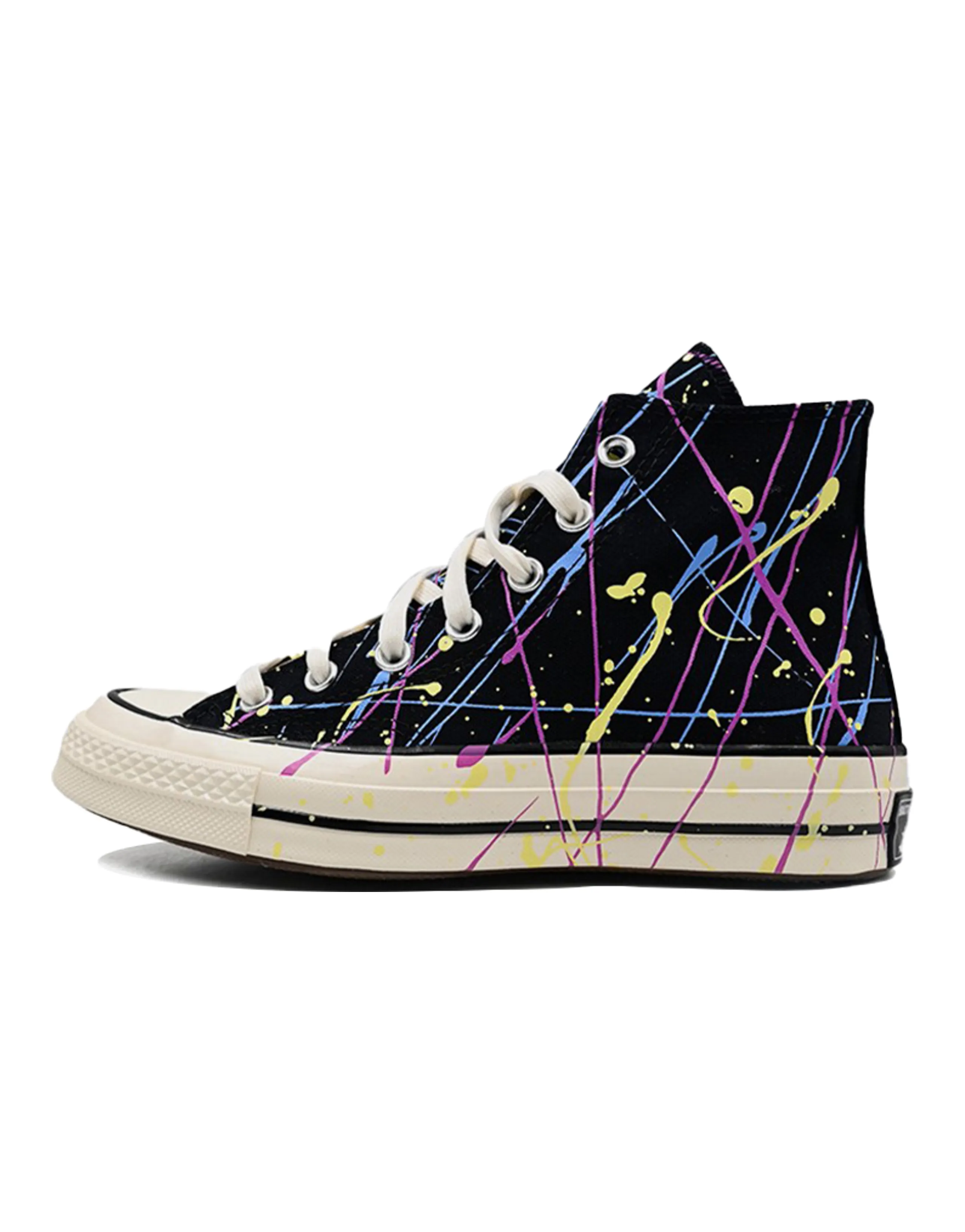 Converse Chuck Taylor All Star 70 Hi Archive Paint Splatter Black