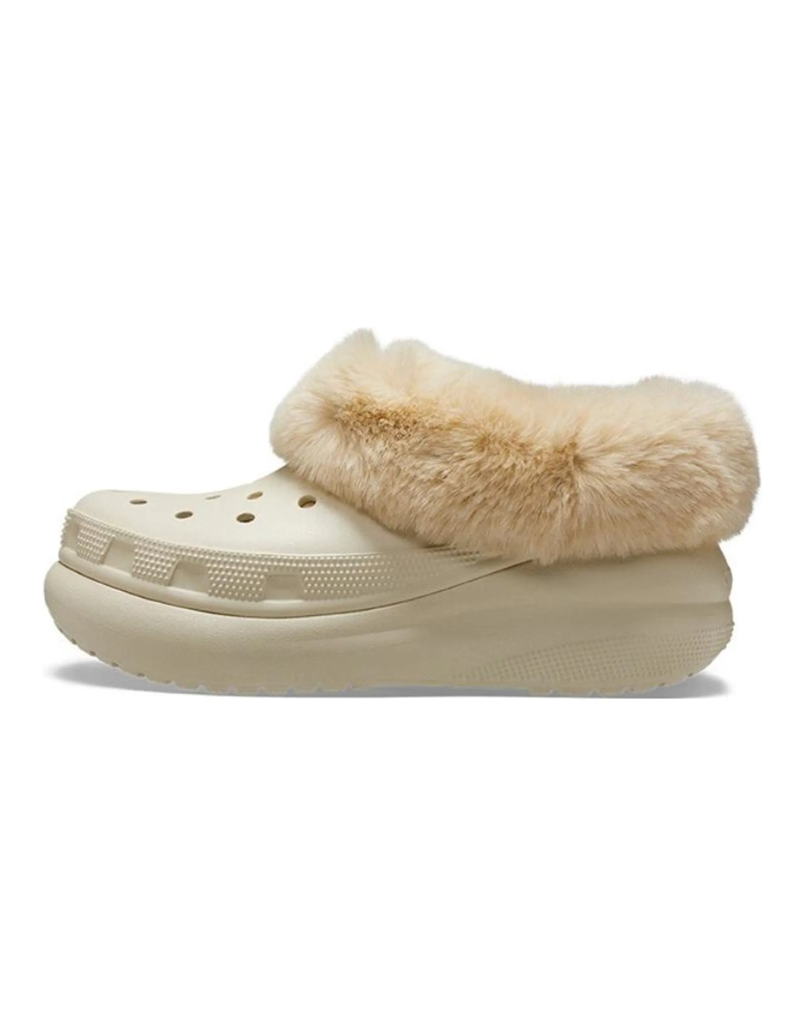 Crocs Furever Crush Shoe Clogs 'Bone'