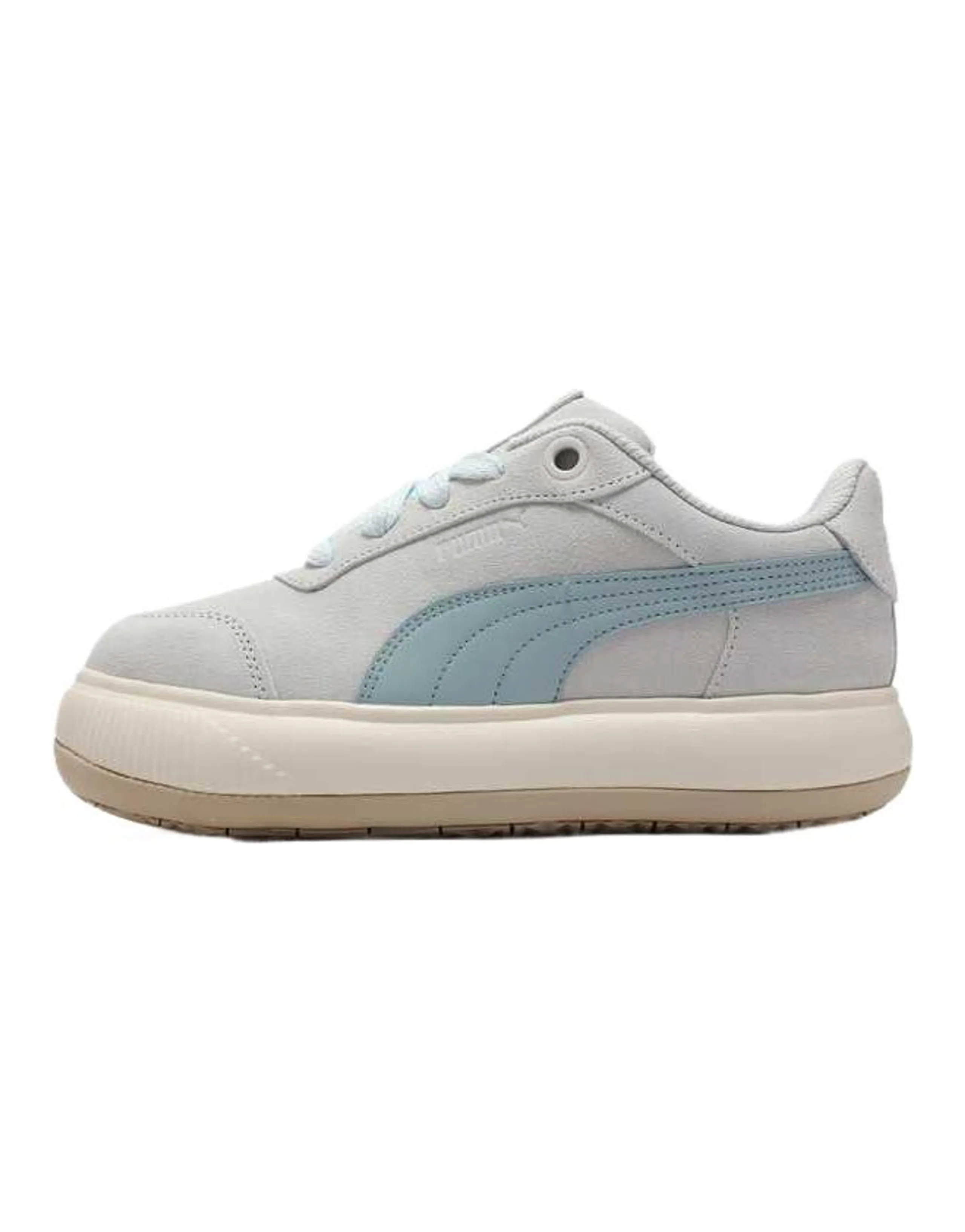PUMA Mayu Hybrid Suede Comfortable Wear-Resistant Low-Top Casual Shoes Women's Blue