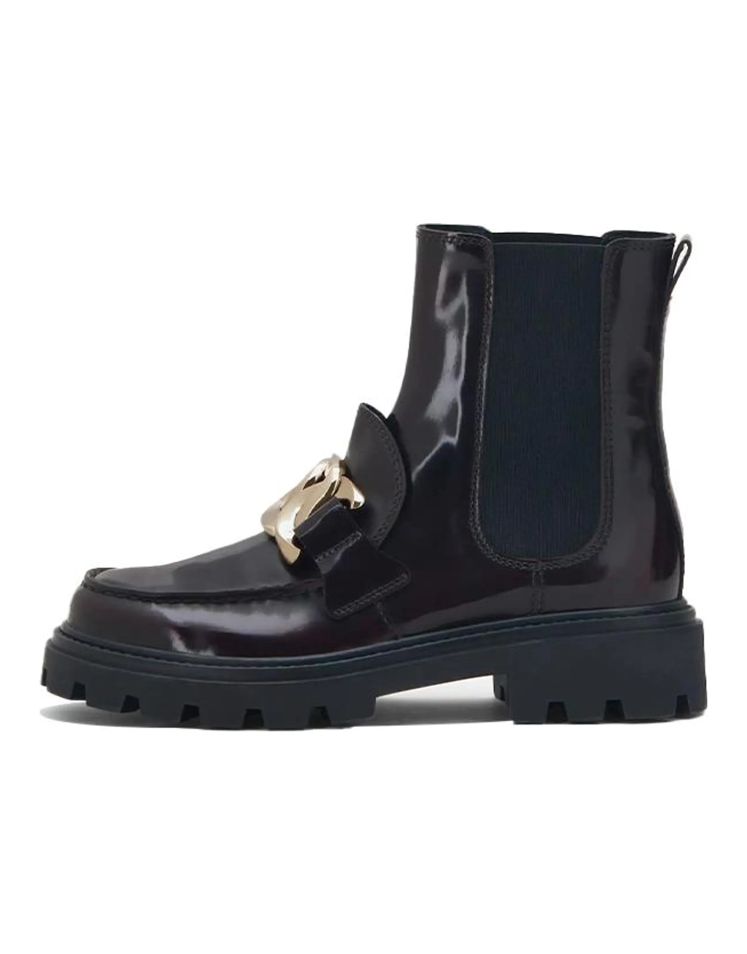TOD'S Chelsea Boots Women's Burgundy