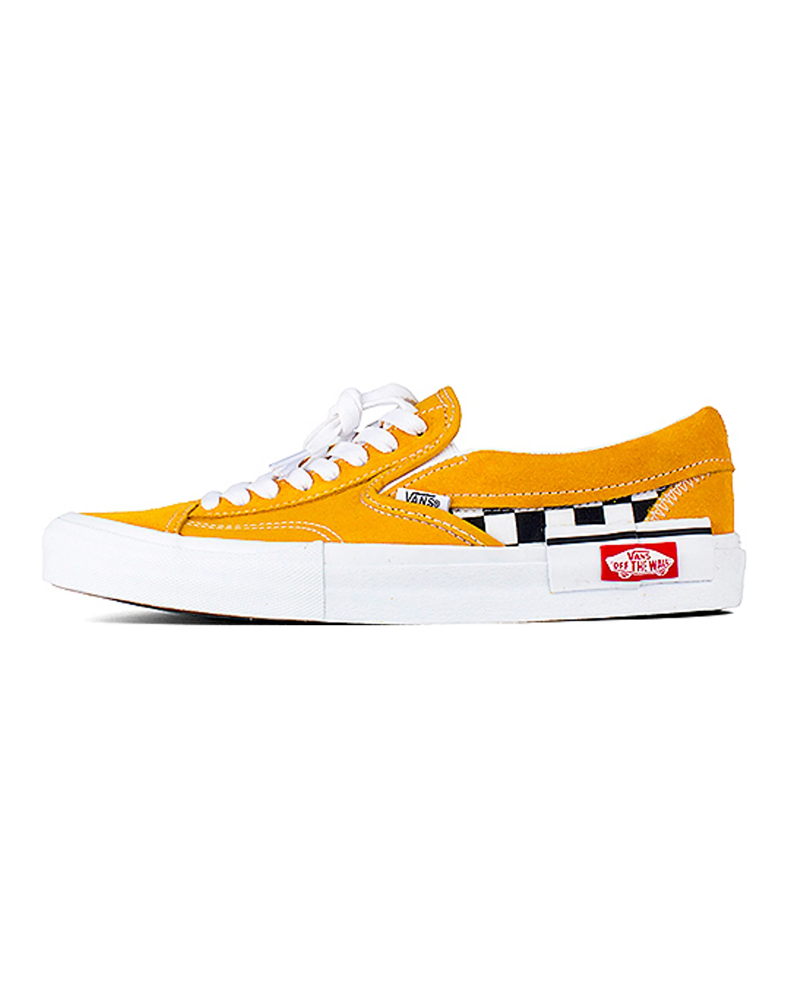 Vans Slip On Cap Checkerboard Yolk Yellow