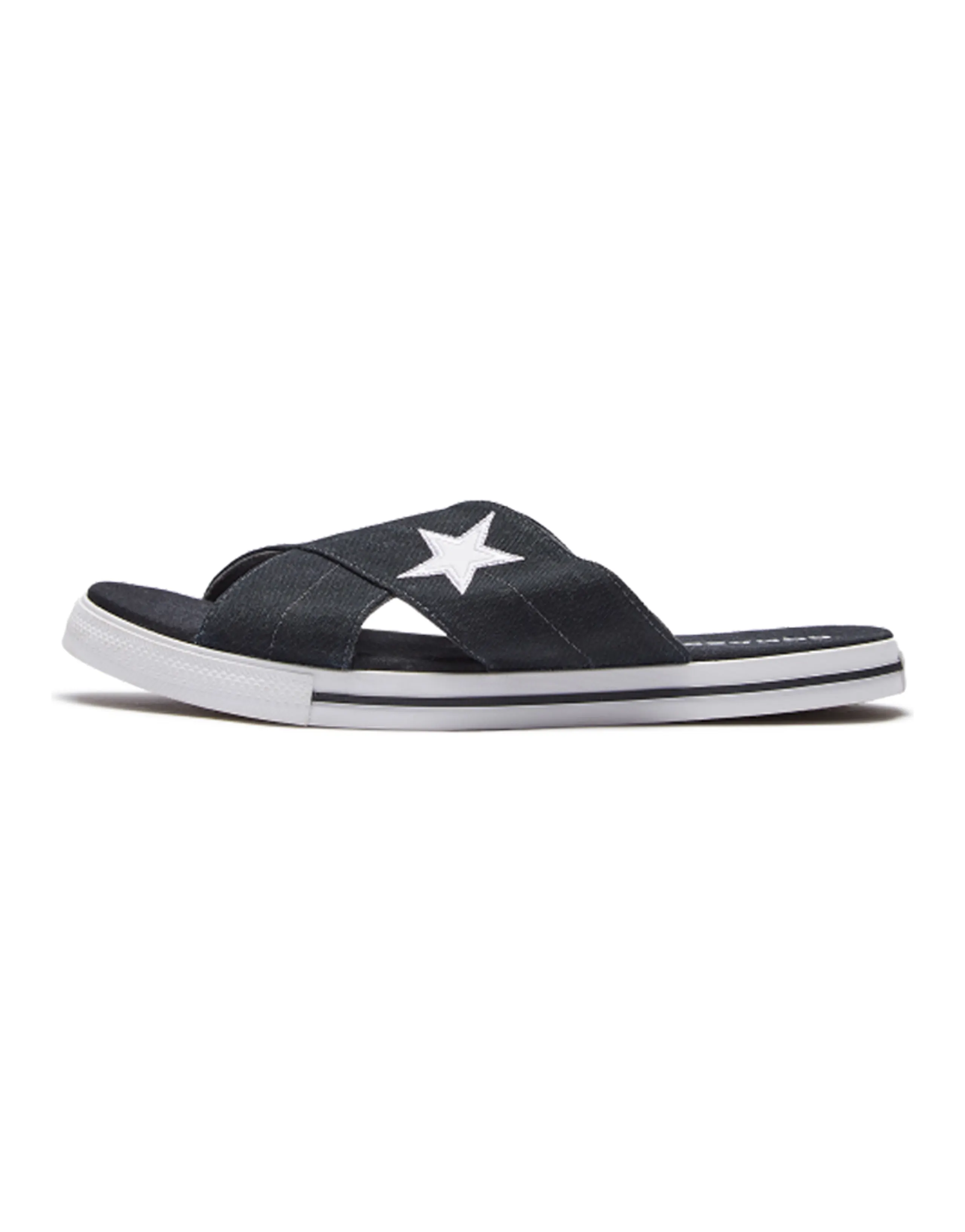 One Star Women's Converse Slide 'Black' Women's