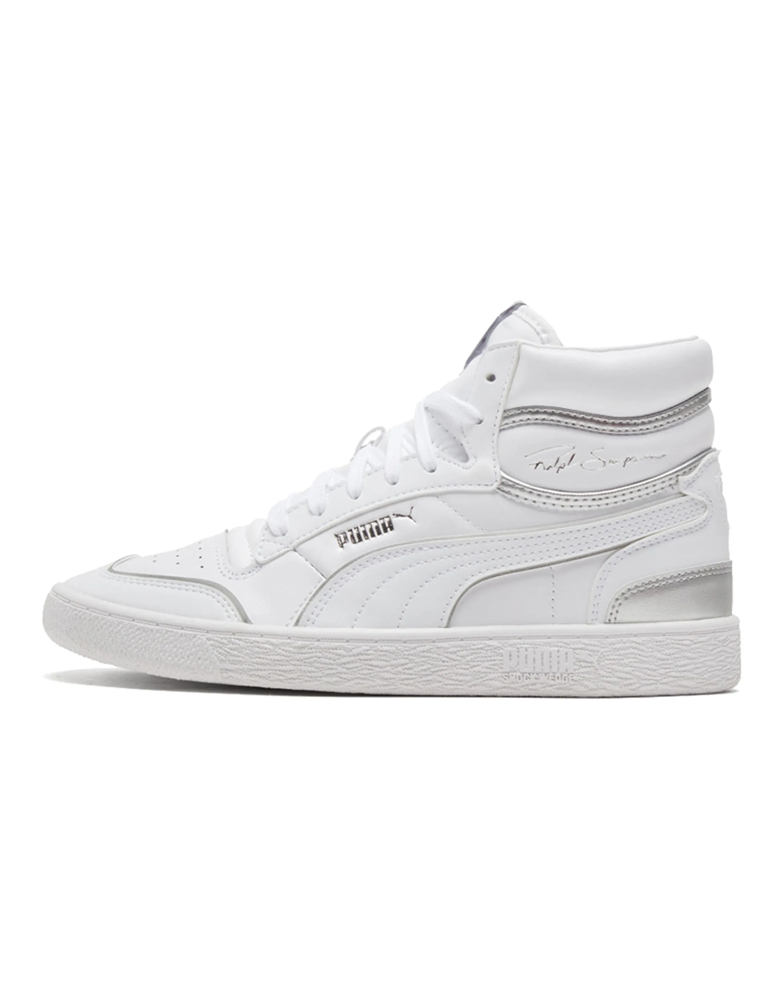 PUMA Ralph Sampson Mid Metal 'White Silver' Women's